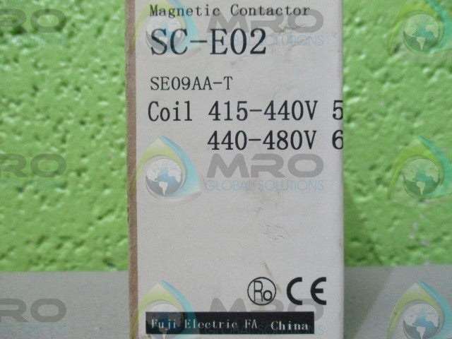 FUJI ELECTRIC SE09AA-T MAGNETIC CONTACTOR *NEW IN BOX*