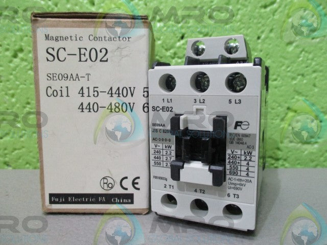 FUJI ELECTRIC SE09AA-T MAGNETIC CONTACTOR *NEW IN BOX*