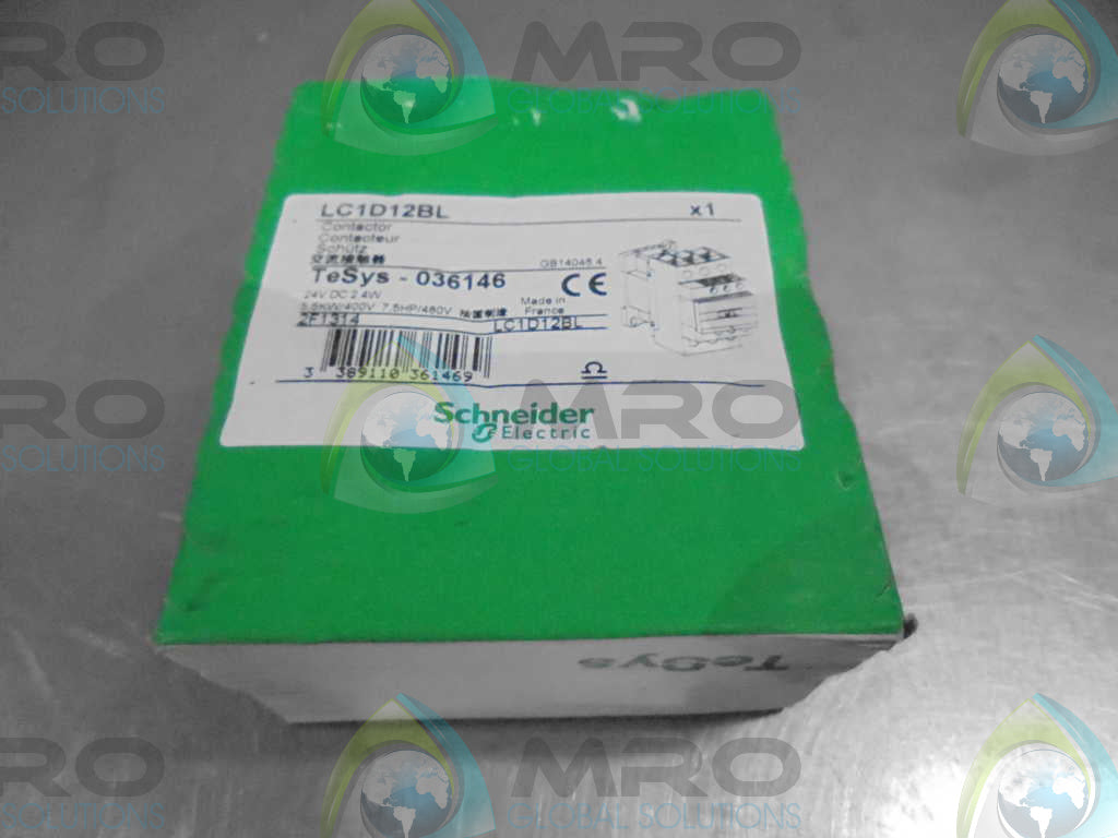 SCHEIDER ELECTRIC LC1DI2BL CONTACTOR *FS*