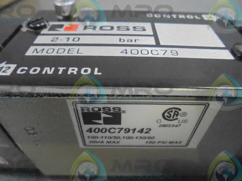 ROSS CONTROLS 400C79 CV1 DBL SOL MOM ASSY LITE *NEW IN BOX*