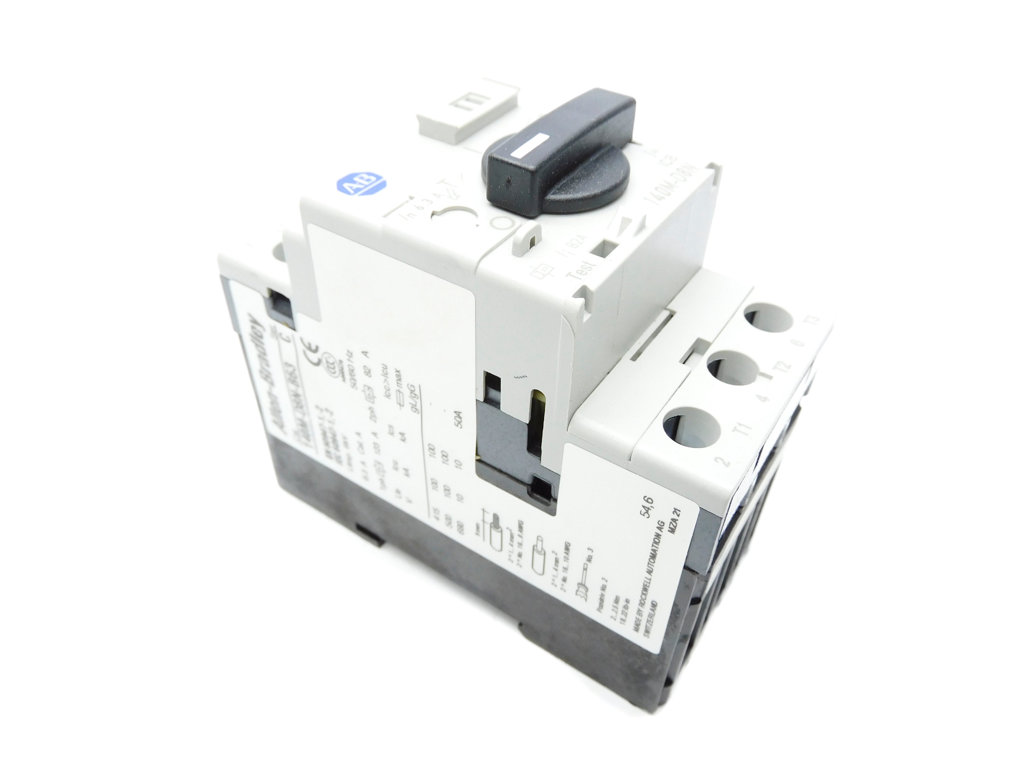 ALLEN BRADLEY 140M-D8N-B63 SER. C 6.3A NSMP