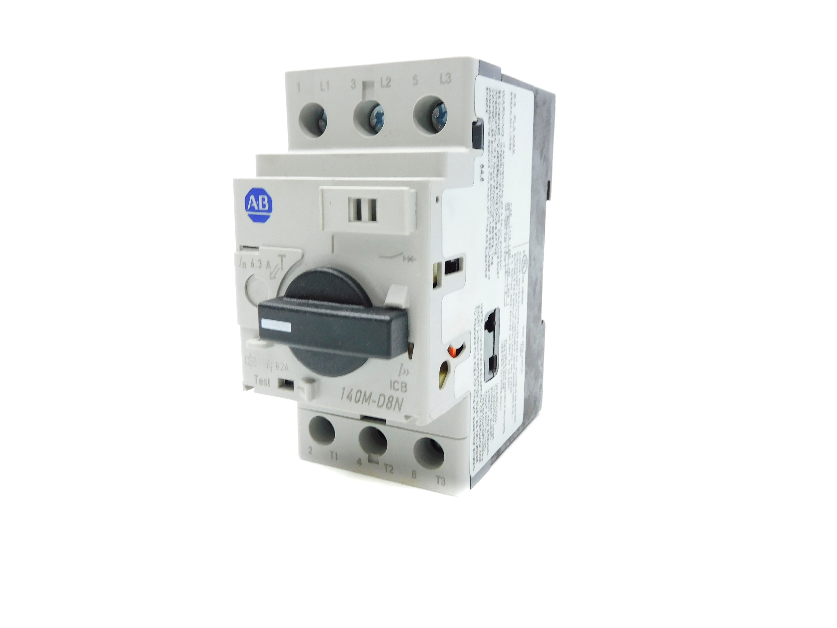 ALLEN BRADLEY 140M-D8N-B63 SER. C 6.3A NSMP
