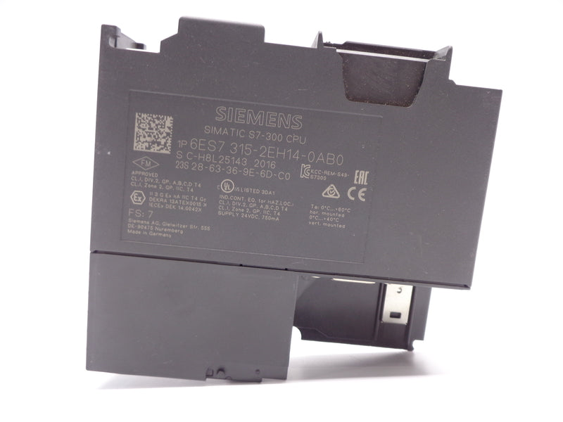 SIEMENS 6ES7-315-2EH14-0AB0 (AS PICTURED) NSNP