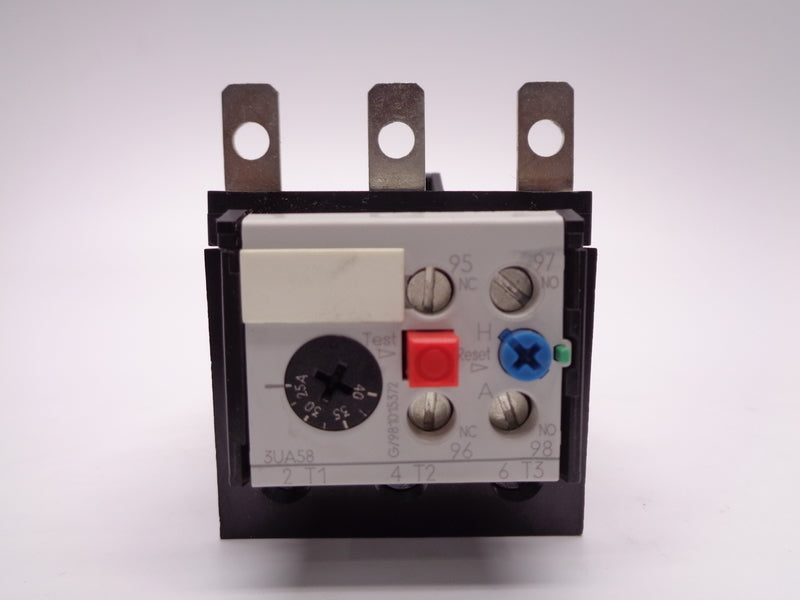 SIEMENS 3UA58-00-2E 25-40A 600VAC NSMP
