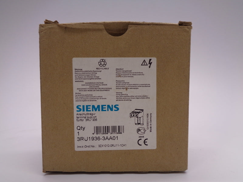 SIEMENS 3RU1936-3AA01 NSMP