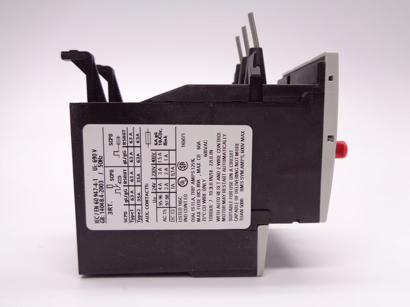 SIEMENS 3RU1126-4CB0 17-22A 600VAC NSMP