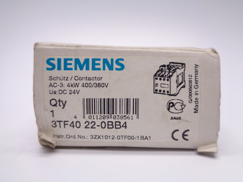 SIEMENS 3TF40-220BB4 24VDC NSMP