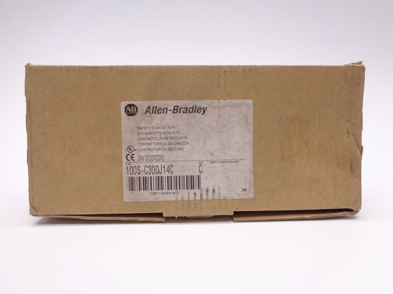 ALLEN BRADLEY 100S-C30DJ14C SER. C 24VDC (BR/WH) NSMP