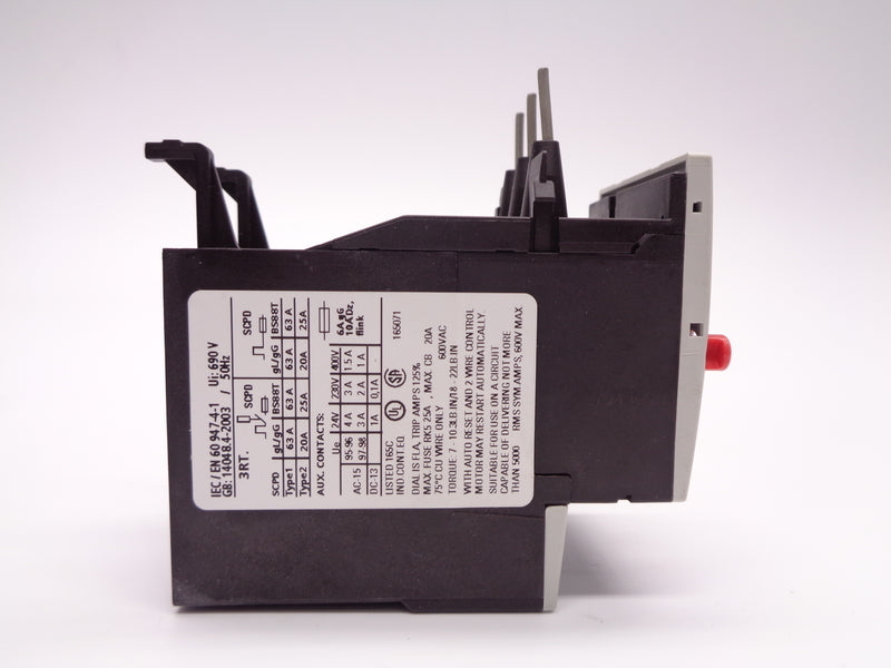 SIEMENS 3RU1126-1GB0 600VAC 4.5-6.3A NSMP