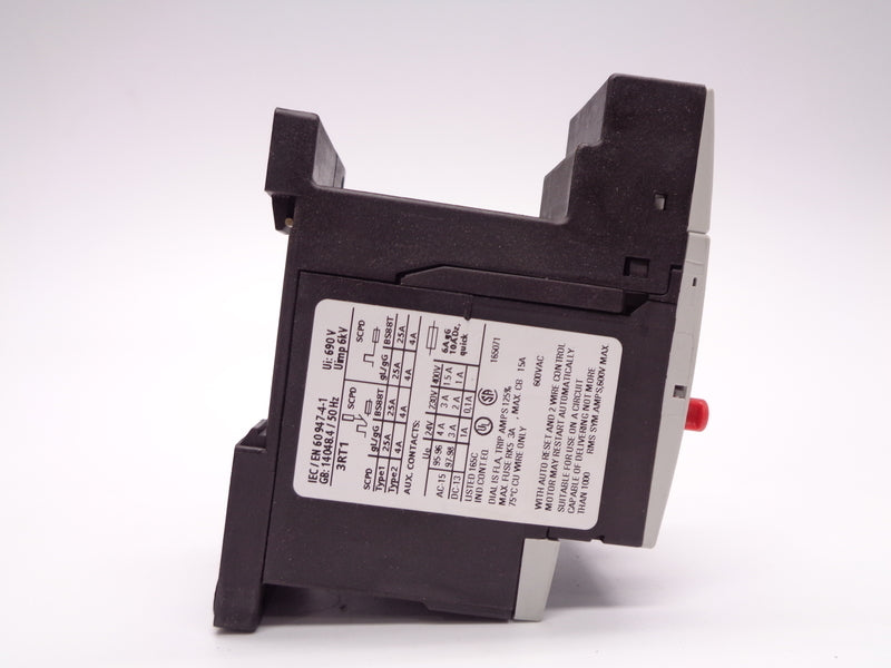 SIEMENS 3RU1116-0HC1 0.55-0.8A 600VAC NSMP