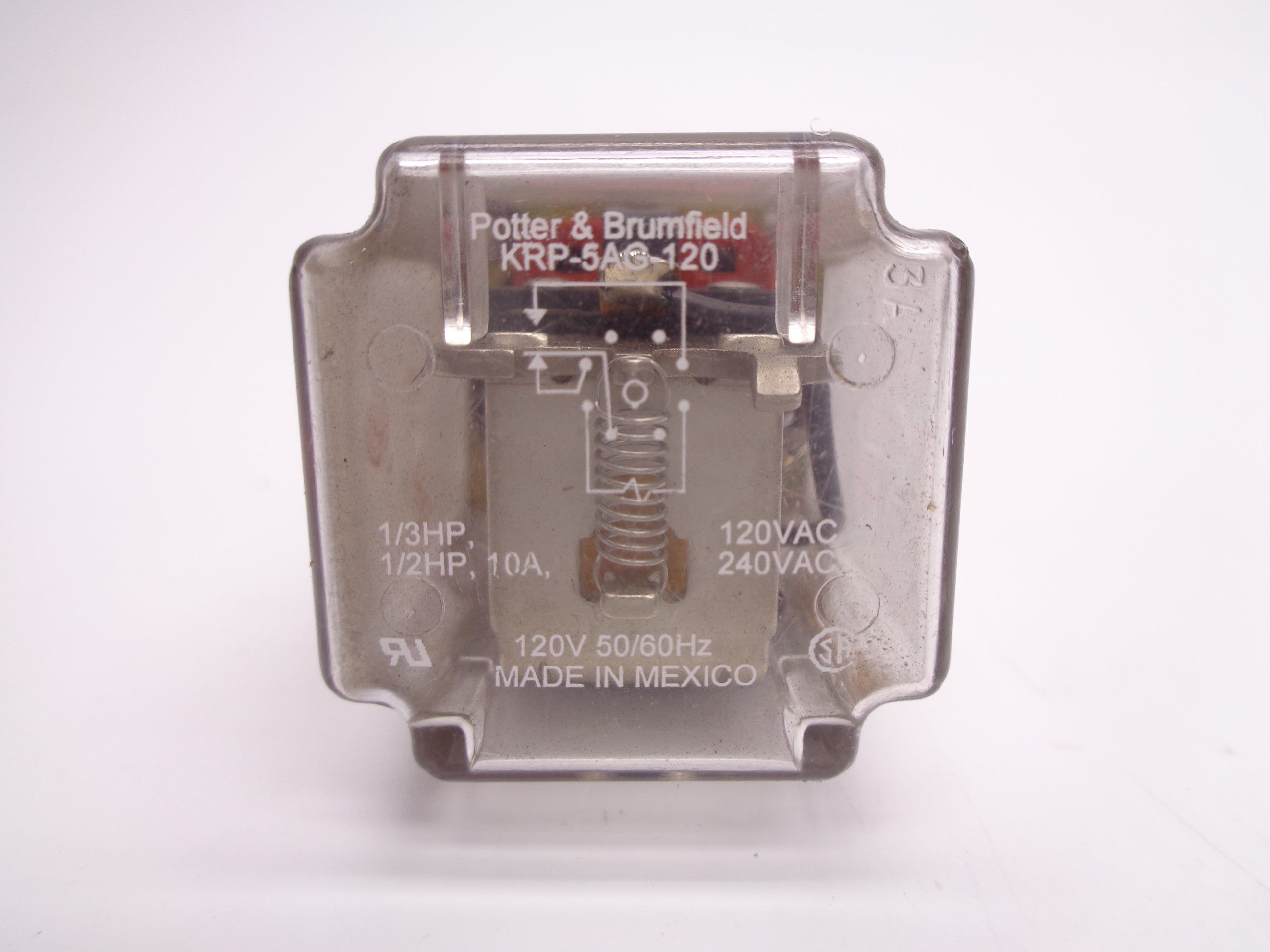 POTTER & BRUMFIELD KRP-5AG-120 10A 240VAC UNMP