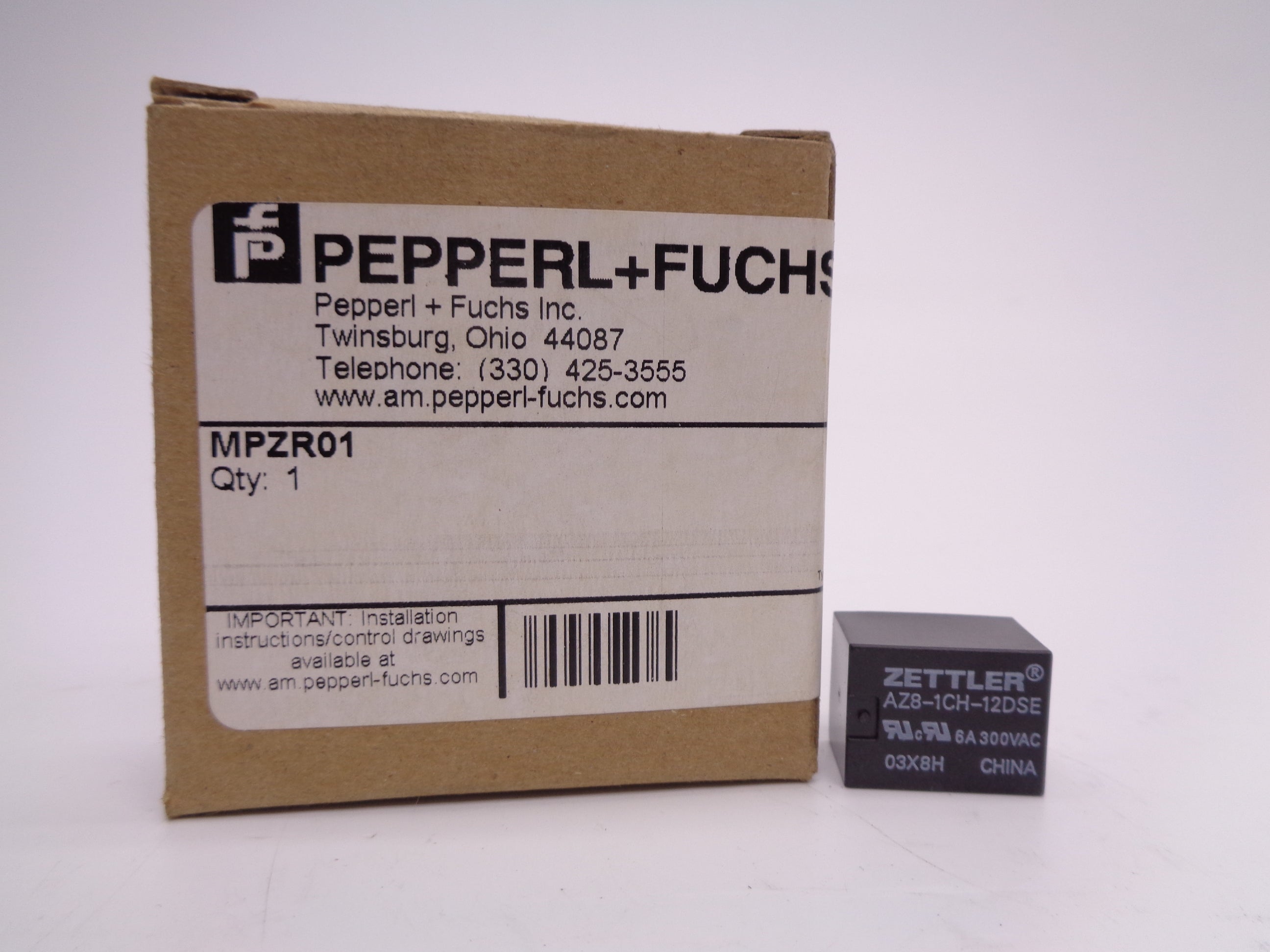 PEPPERL+FUCHS MPZR01 110VAC 50/60HZ NSMP