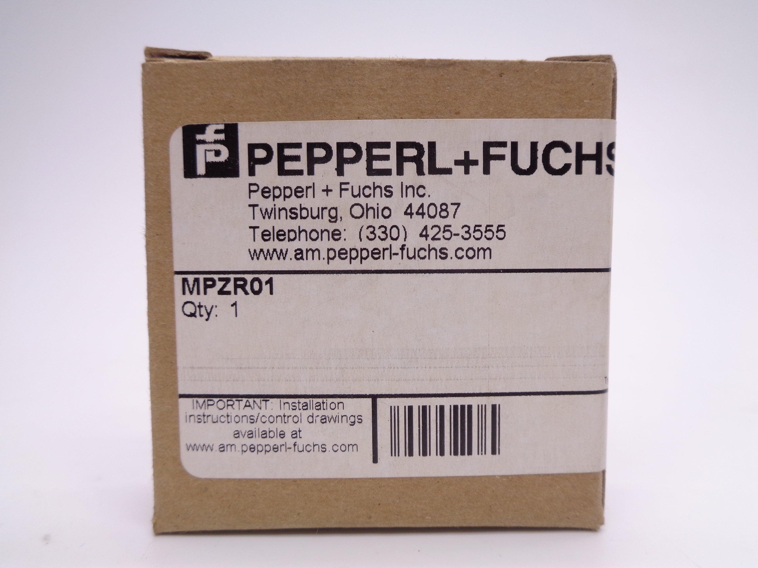PEPPERL+FUCHS MPZR01 110VAC 50/60HZ NSMP