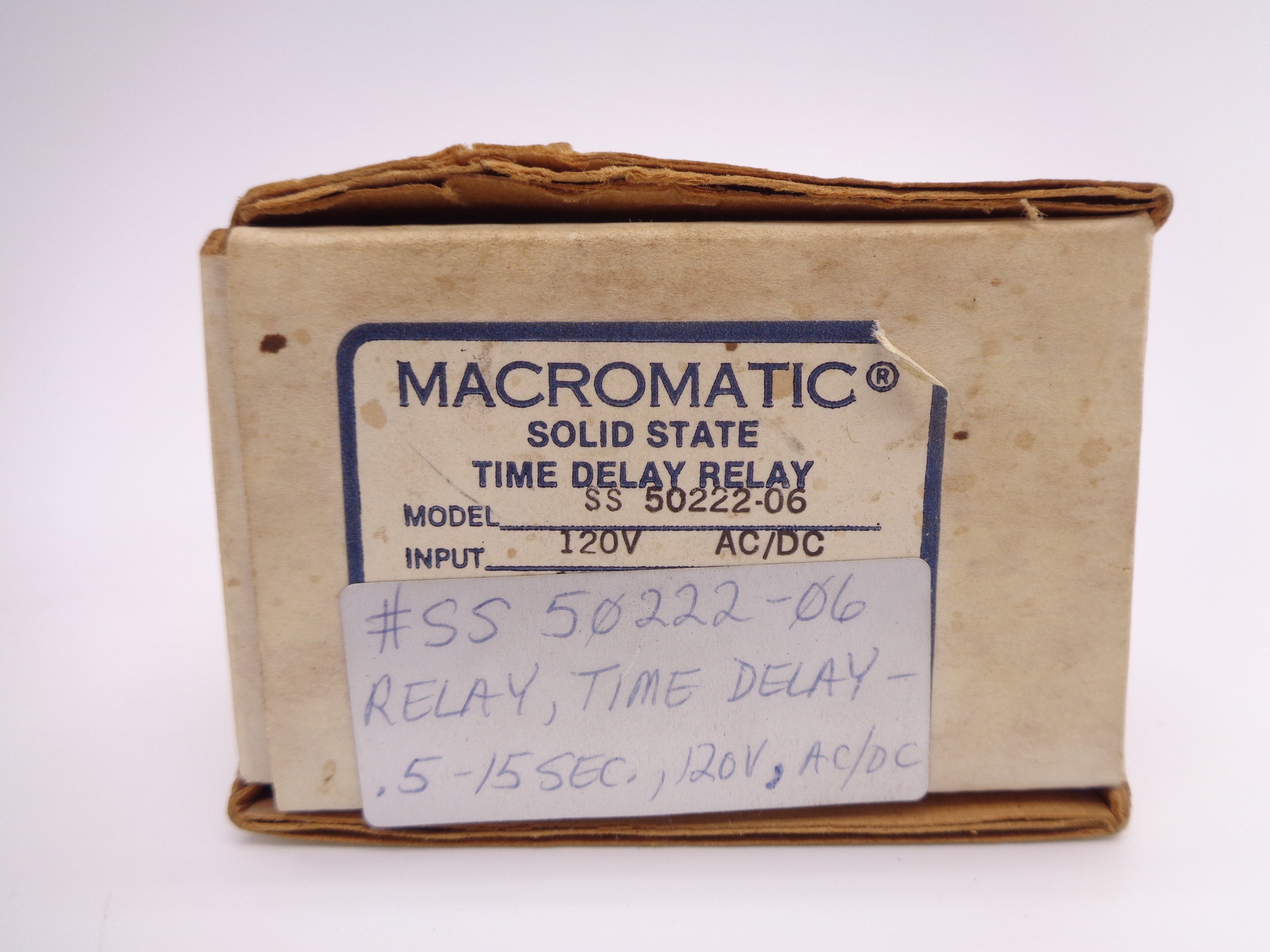 MACROMATIC SS50222-06 10A 120V NSMP