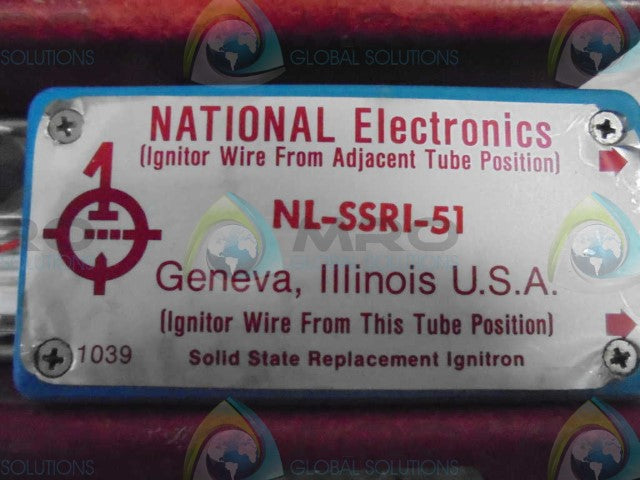 NATIONAL ELECTRONICS NL-SSRI-51 IGNITOR WIRE *USED*