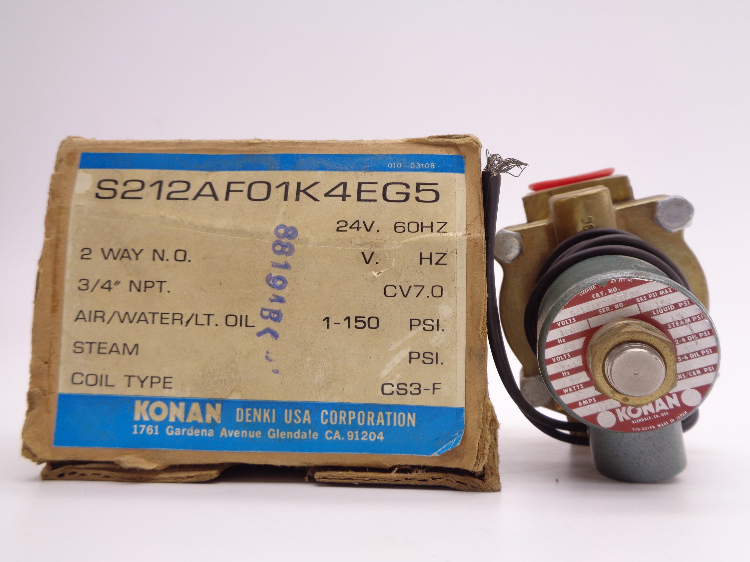 KONAN S212AF01K4EG5 24V, 60HZ NSMP