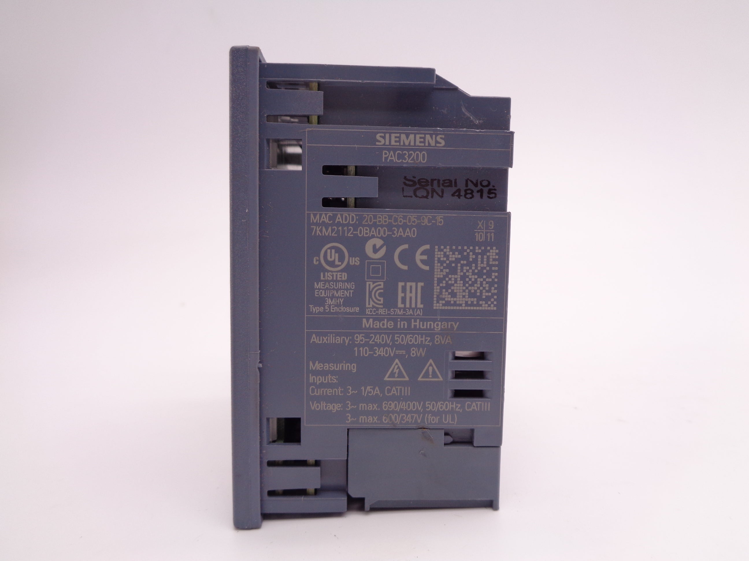 SIEMENS 7KM2112-0BA00-3A00 UNMP