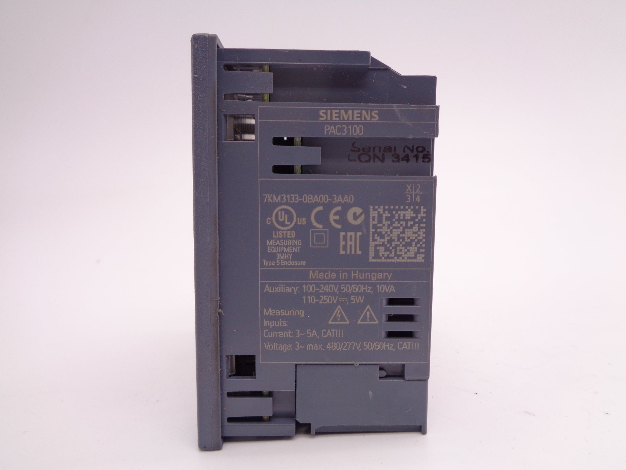 SIEMENS 7KM3133-0BA00-3A00 (AS PICTURED) NSNP