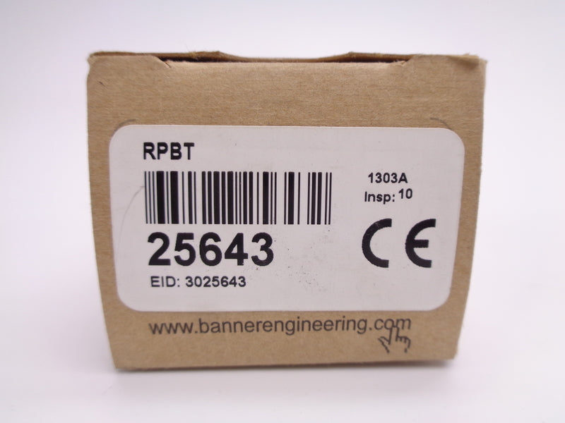 BANNER ENGINEERING RPBT 25643 10-30VDC NSMP