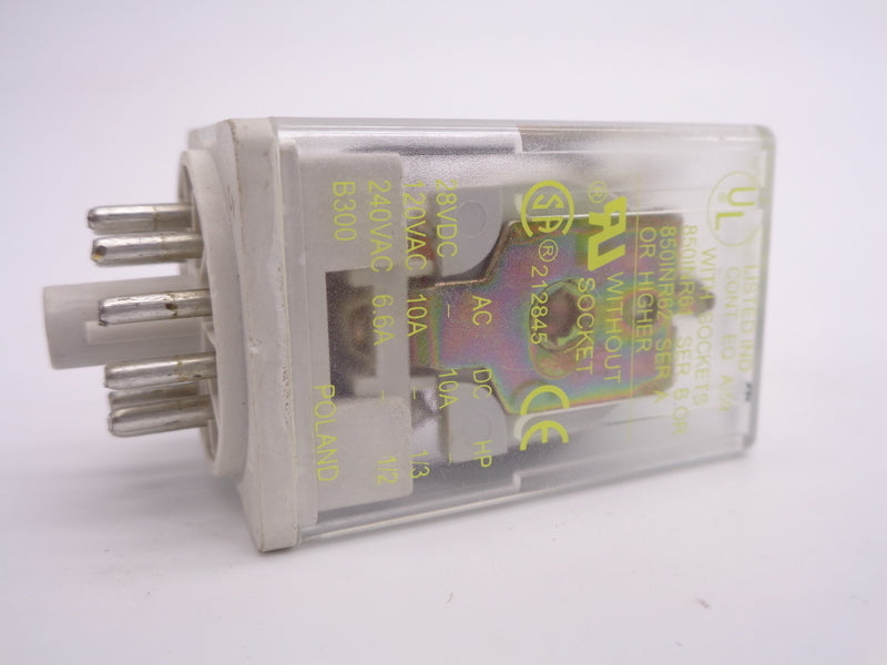 SQUARE D 8501KP13P14V14 SER. E  10A 24VAC 50/60HZ NSMP