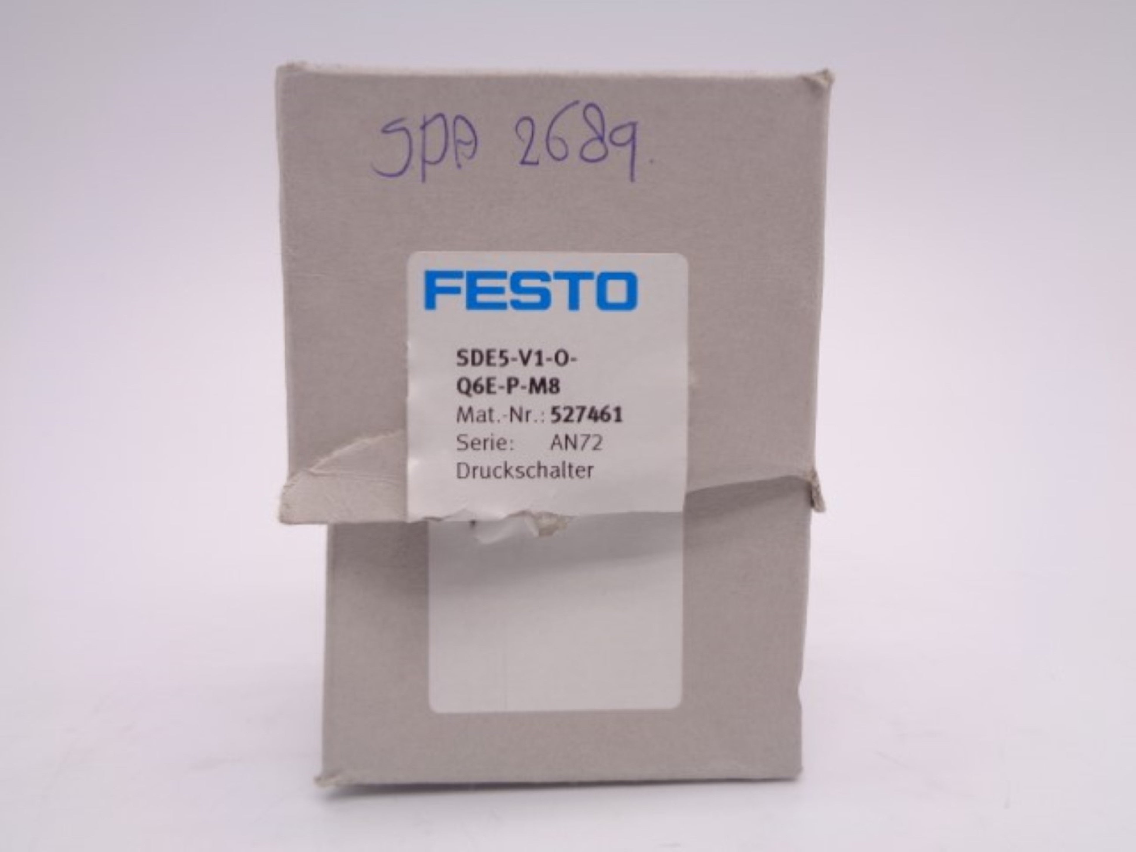 FESTO SDE5-V1-0-Q6E-P-M8 527461 (AS PICTURED) NSMP