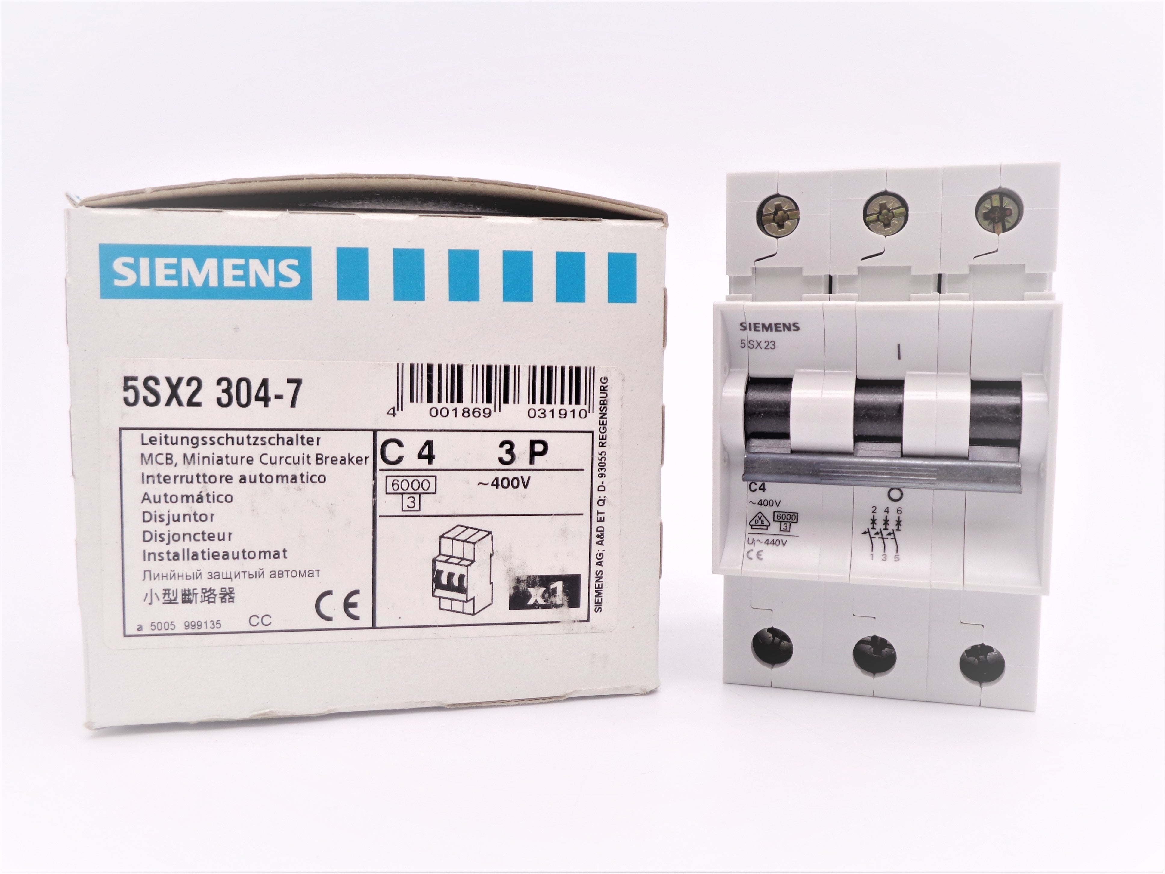 SIEMENS 5SX2304-7 4A 480VAC NSMP