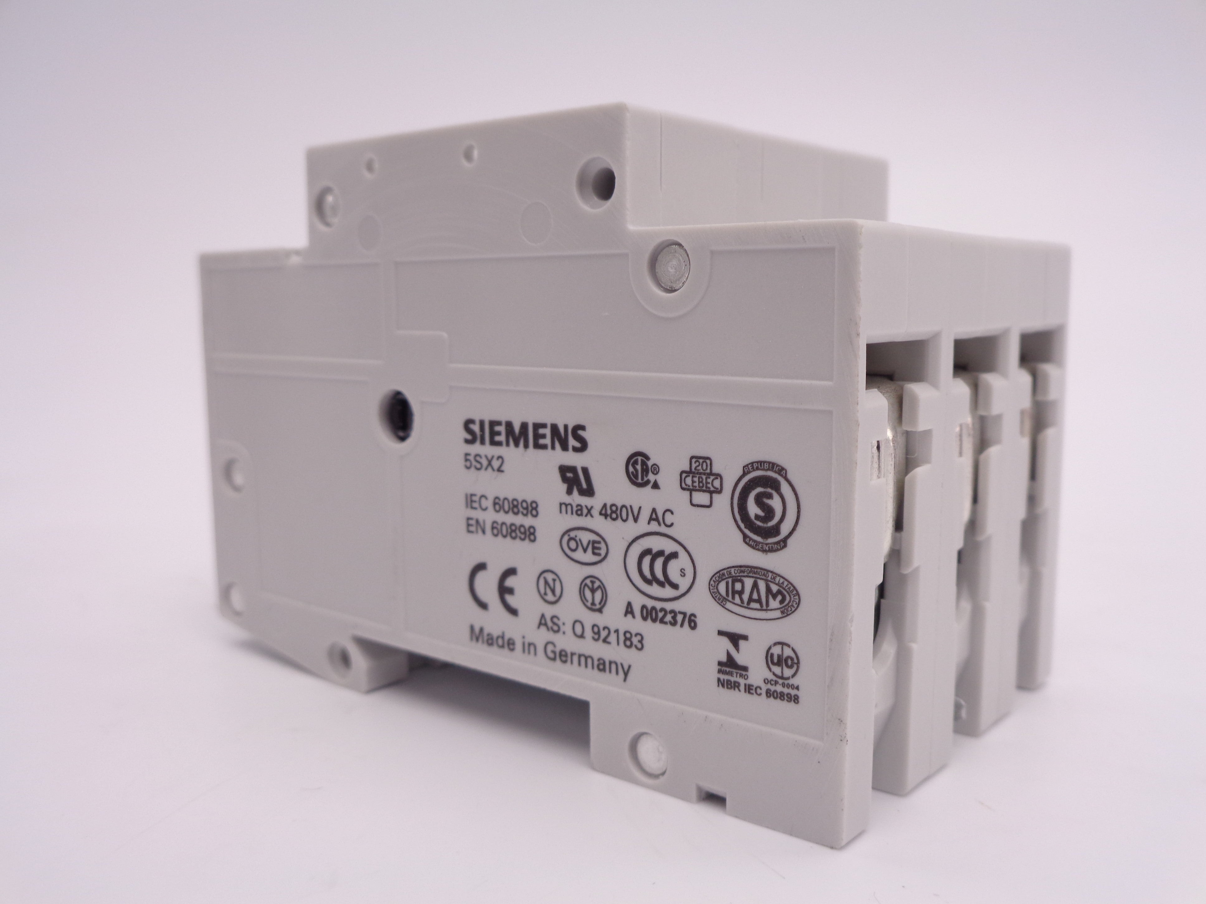 SIEMENS 5SX2306-7 6A 400/480VAC NSMP