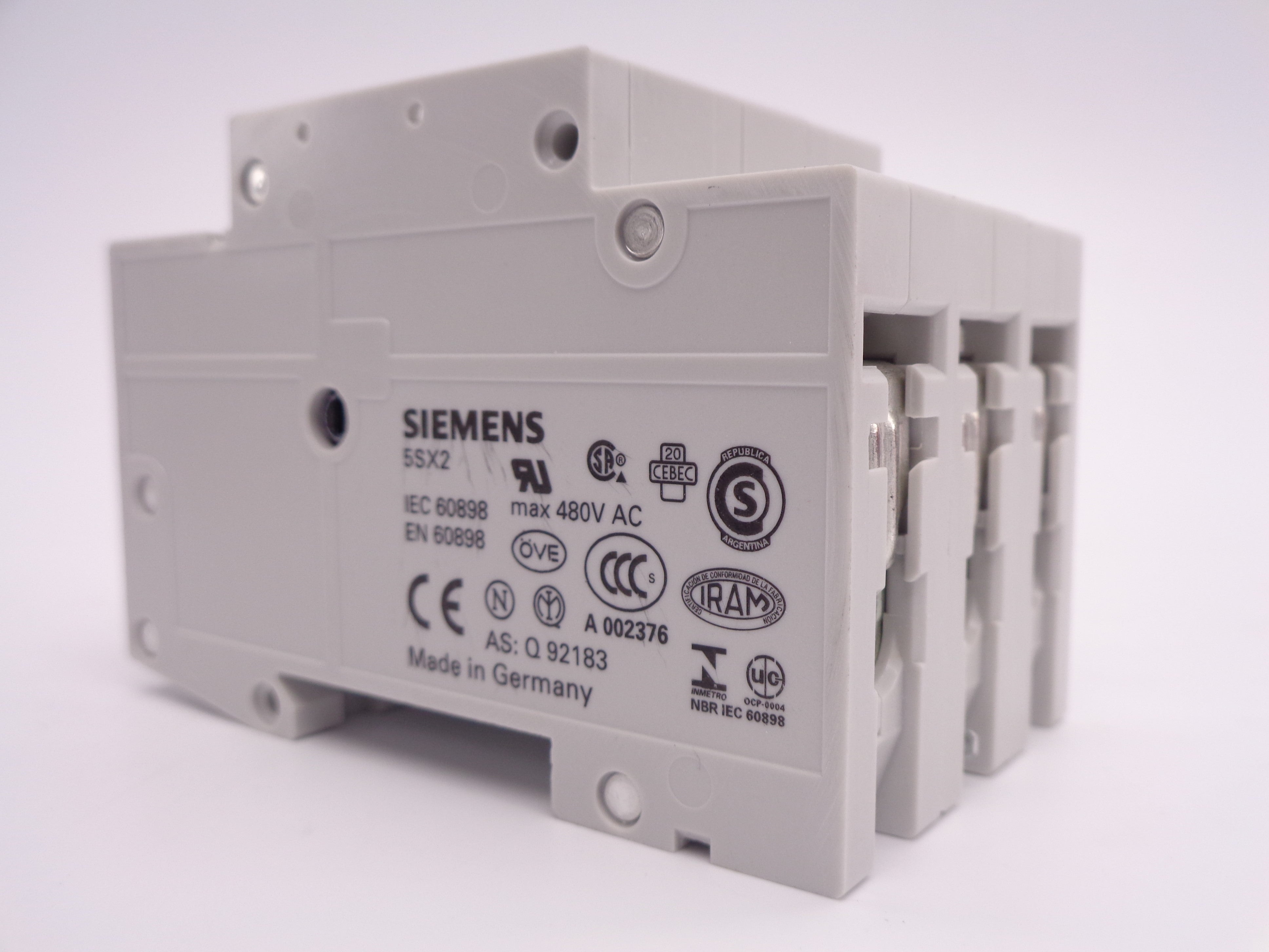 SIEMENS 5SX2316-7 16A 400V NSMP
