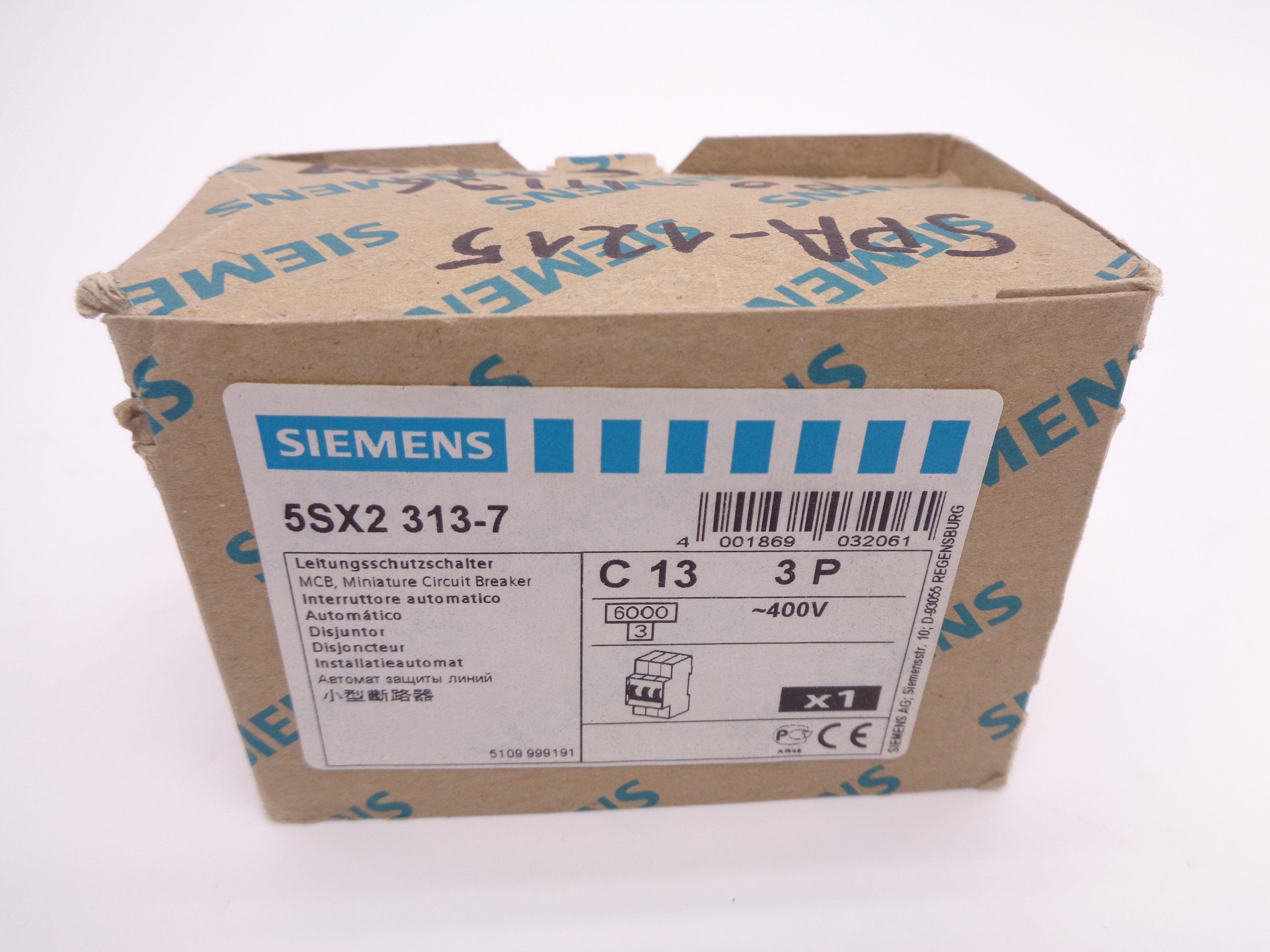 SIEMENS 5SX2313-7 13A 440VAC NSMP