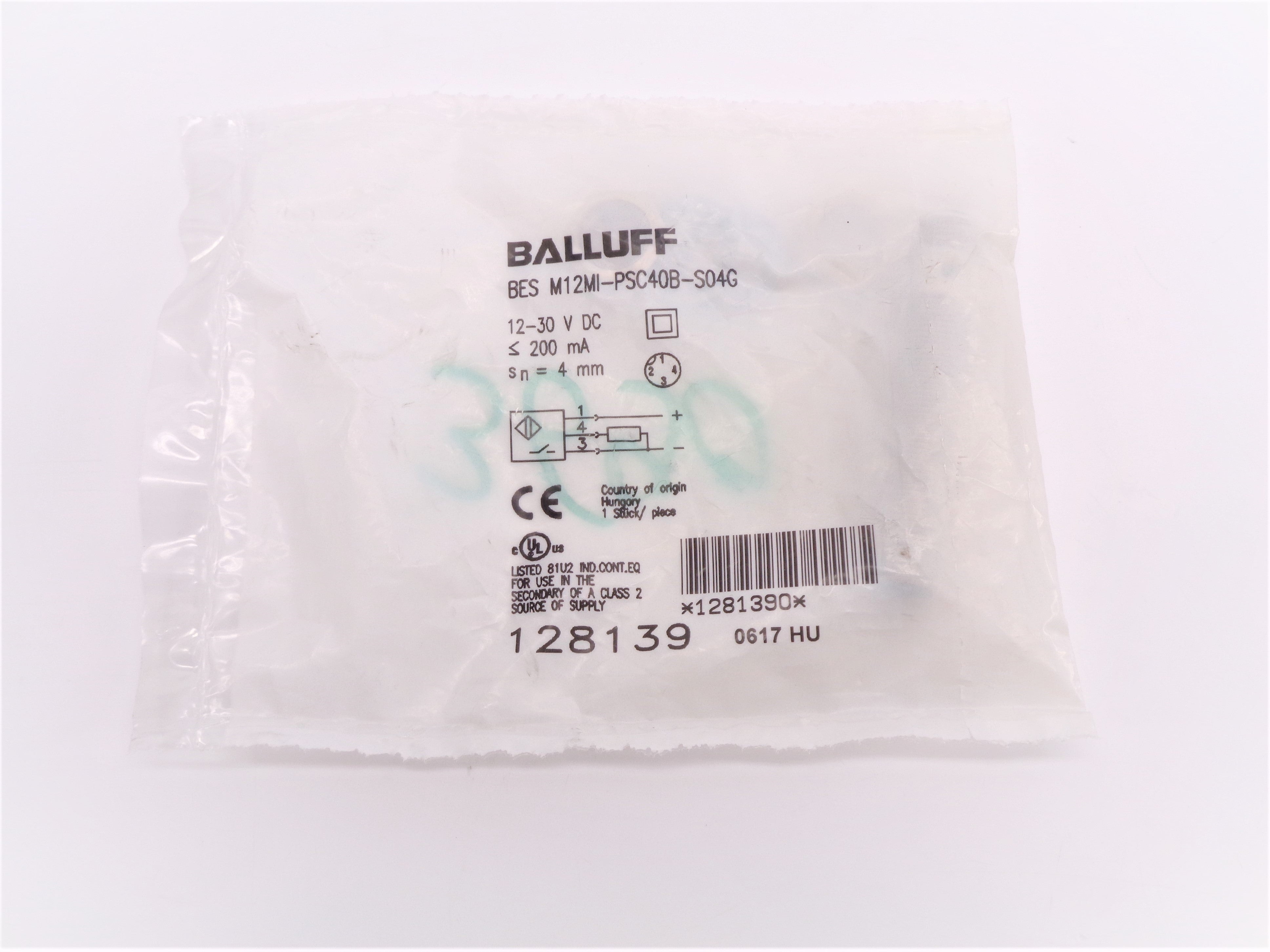BALLUFF BES M12MI-PSC40B-S04G NSMP