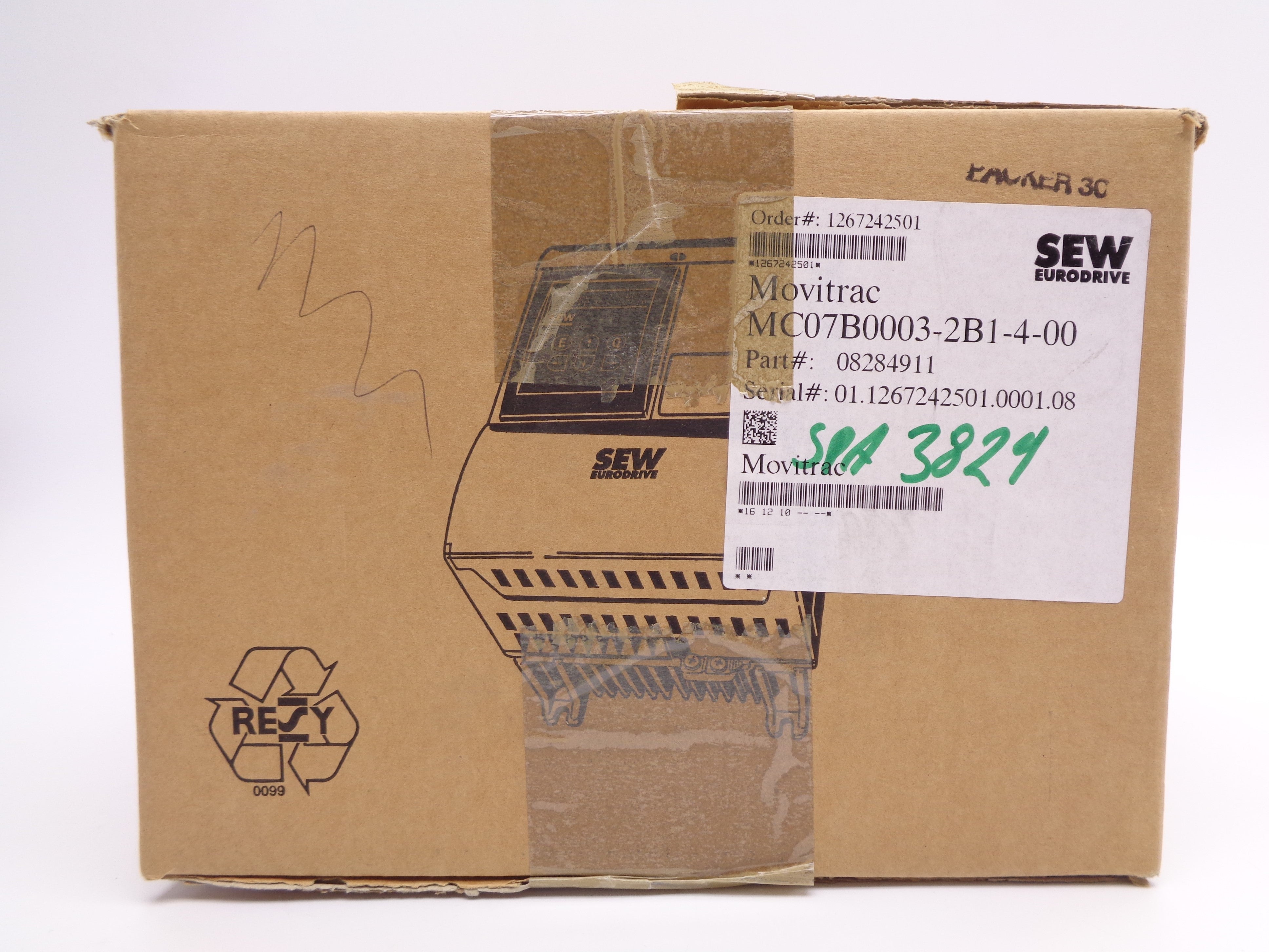 SEW EURODRIVE MC07B0003-2B1-4-00 NSMP