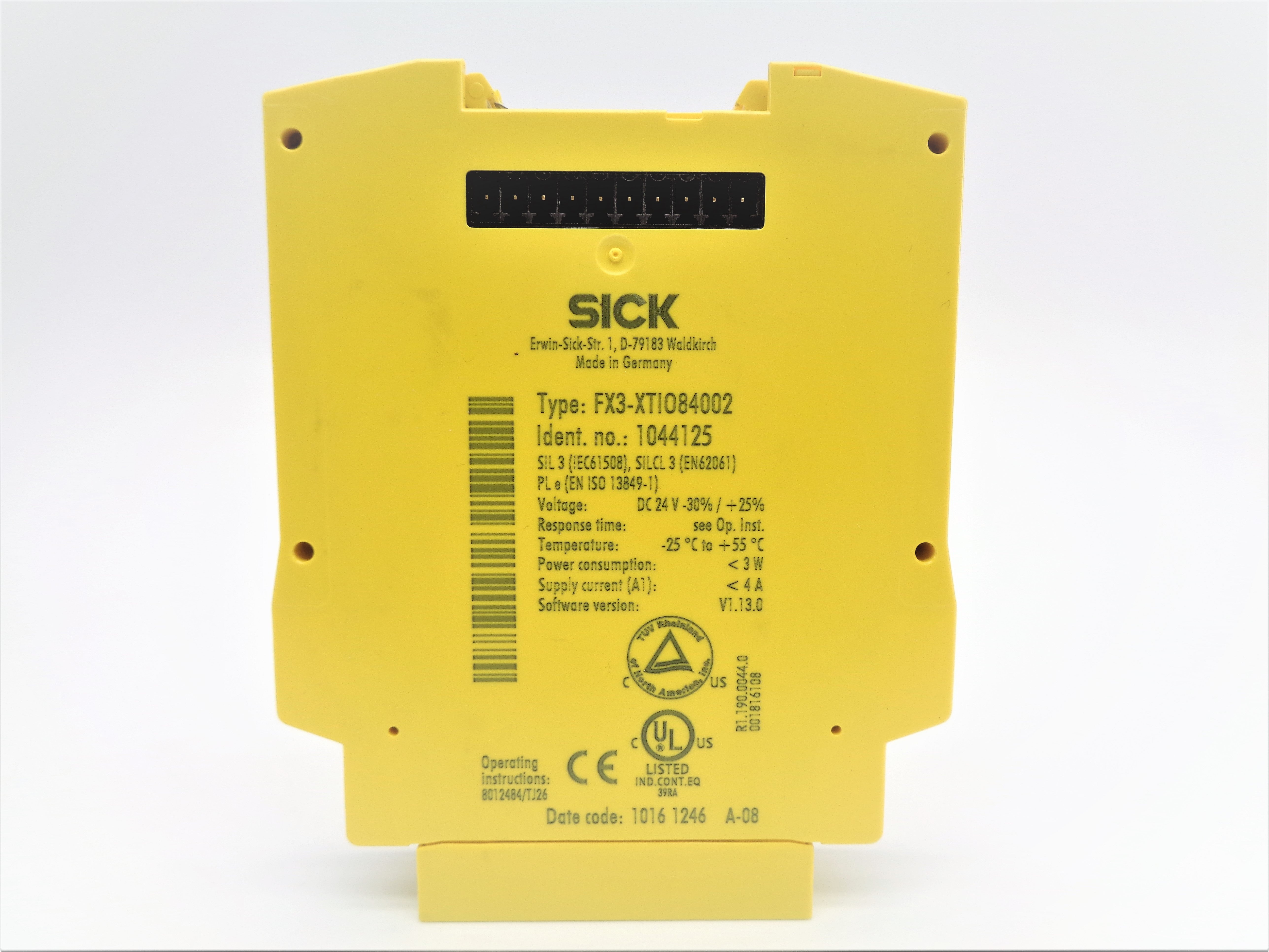 SICK FX3-XTIO84002 NSNP