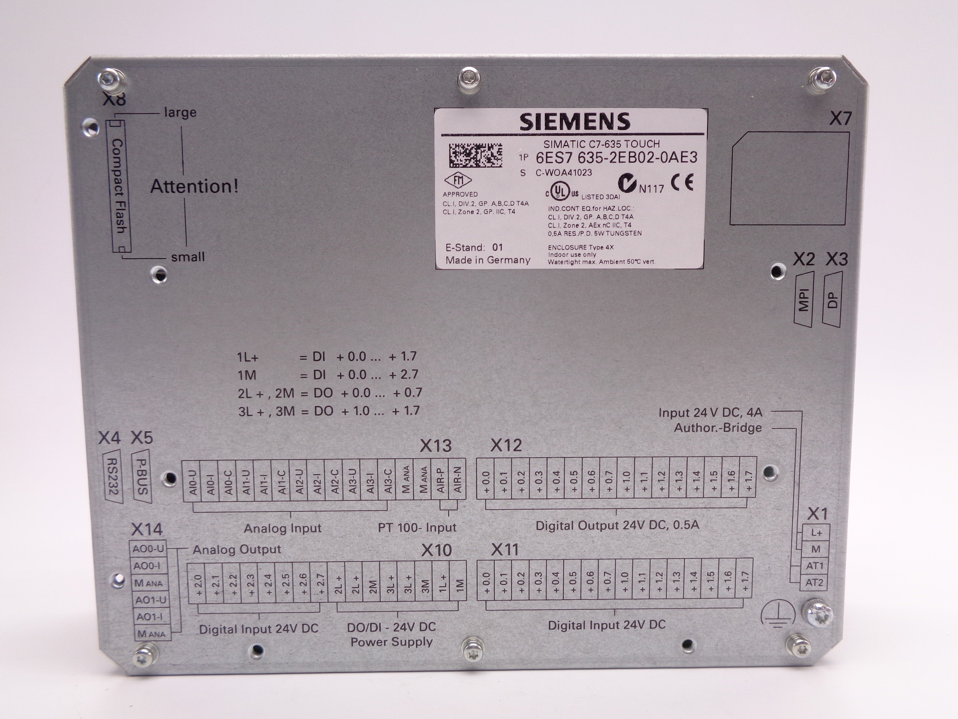 SIEMENS 6ES7635-2EB02-0AE3 NSNP