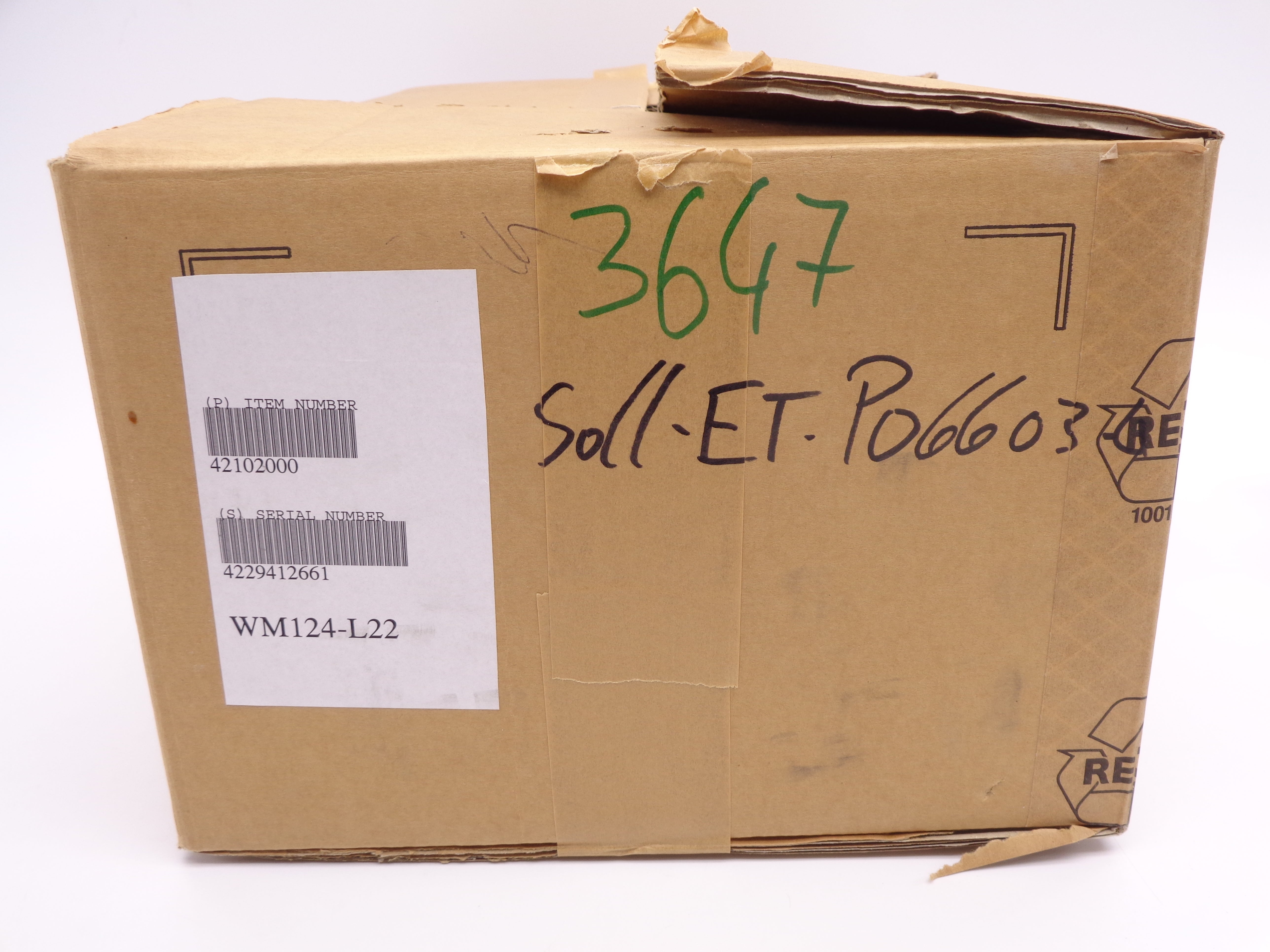 METTLER TOLEDO WM124-L22 NSMP