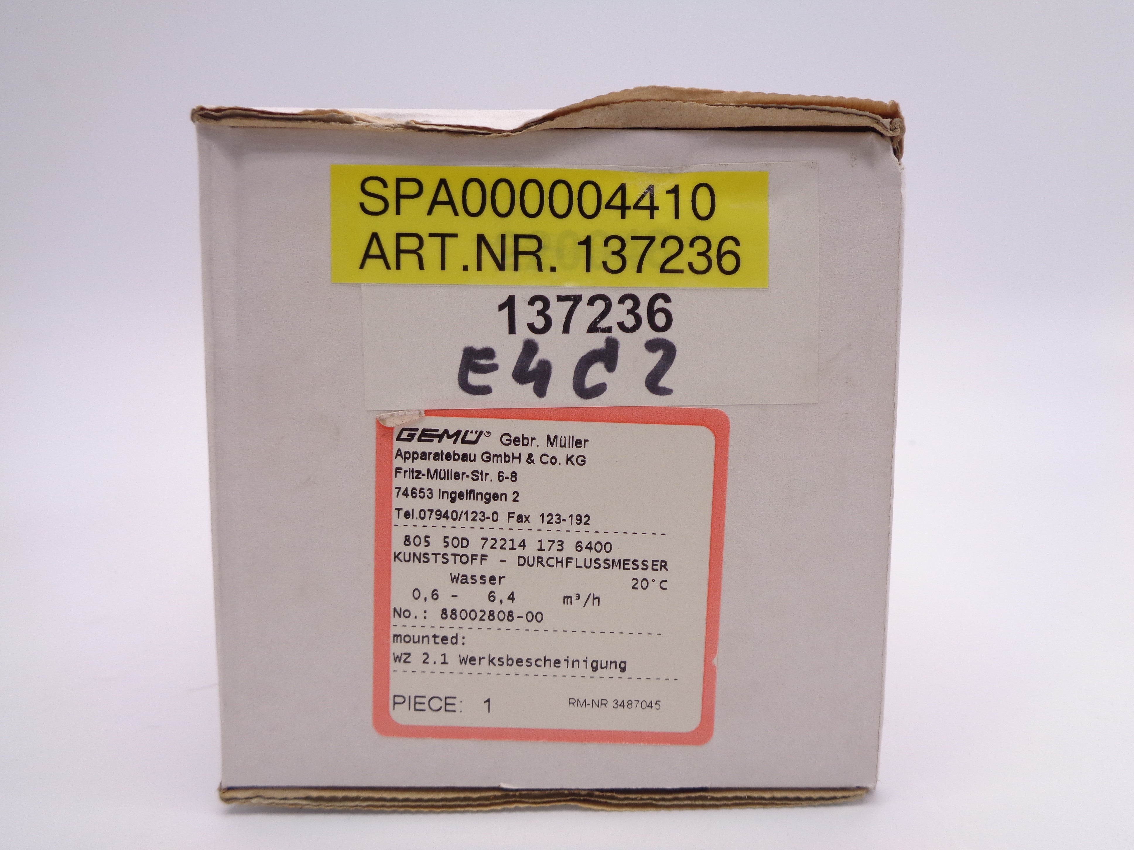 GEMU 80550D722141724000 NSMP