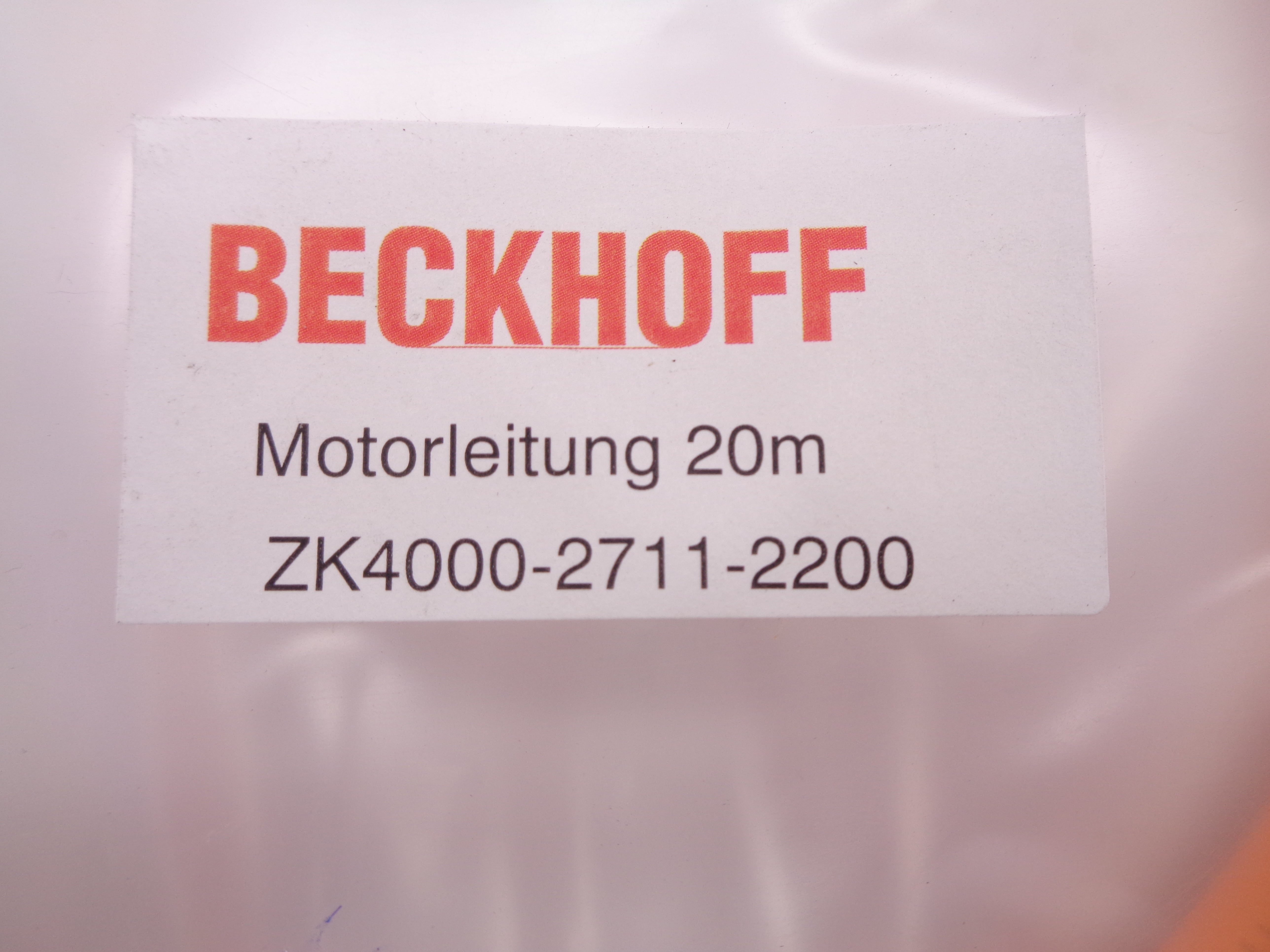 BECKHOFF ZK4000-2711-2200 NSMP