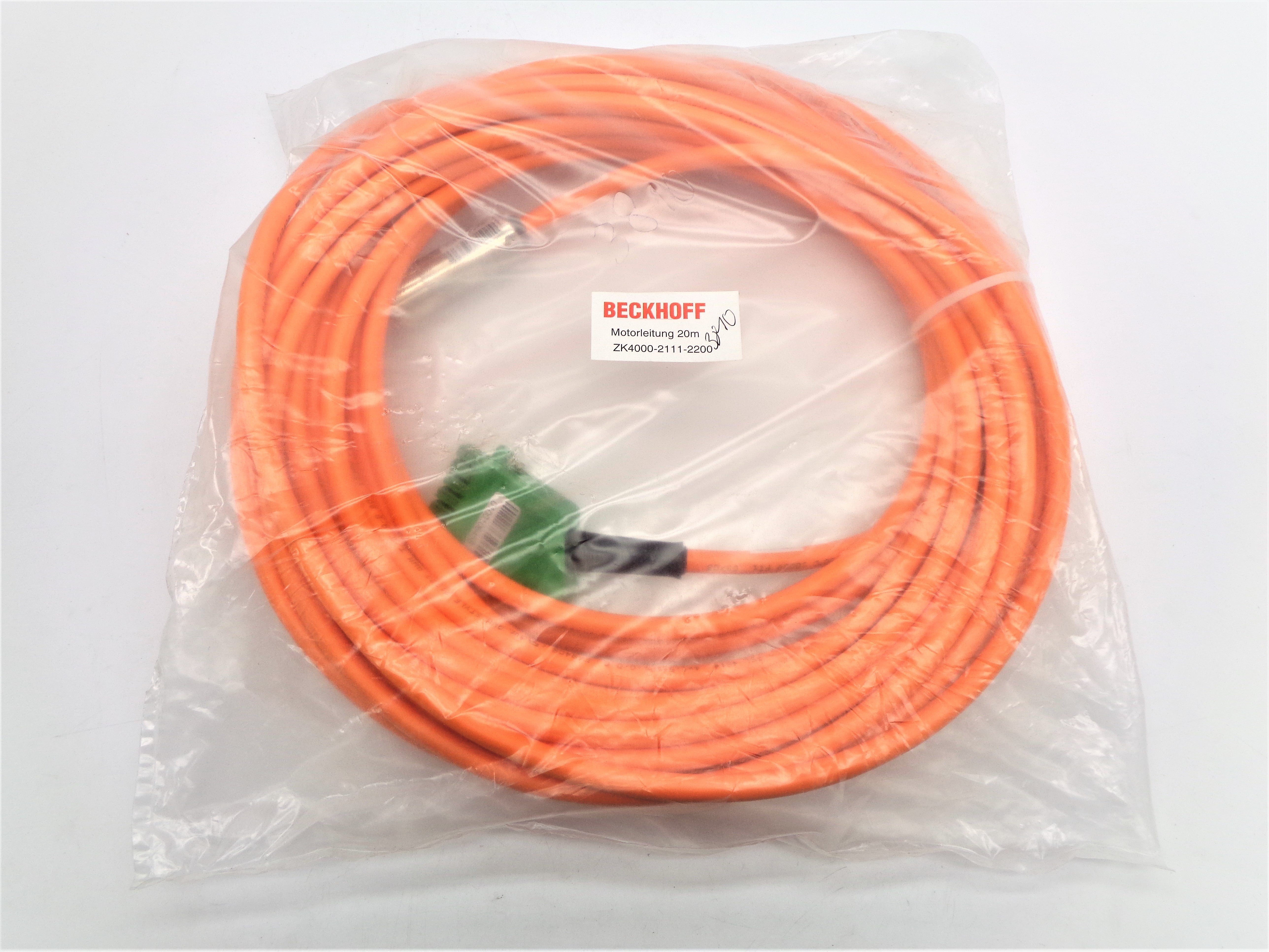 BECKHOFF ZK4000-2111-2200 20M NSMP