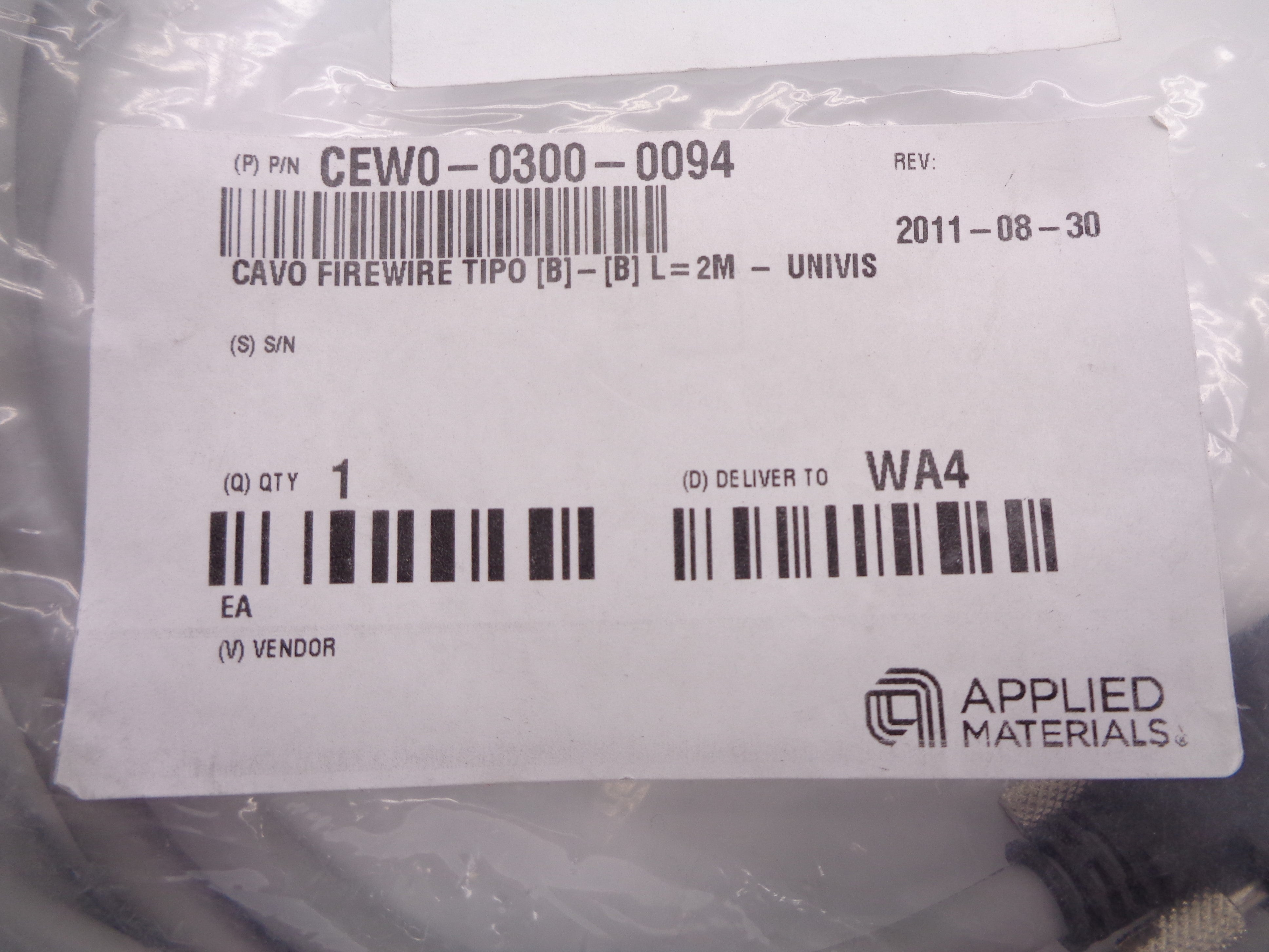 APPLIED MATERIALS CEW0-0300-0094 GREY NSMP