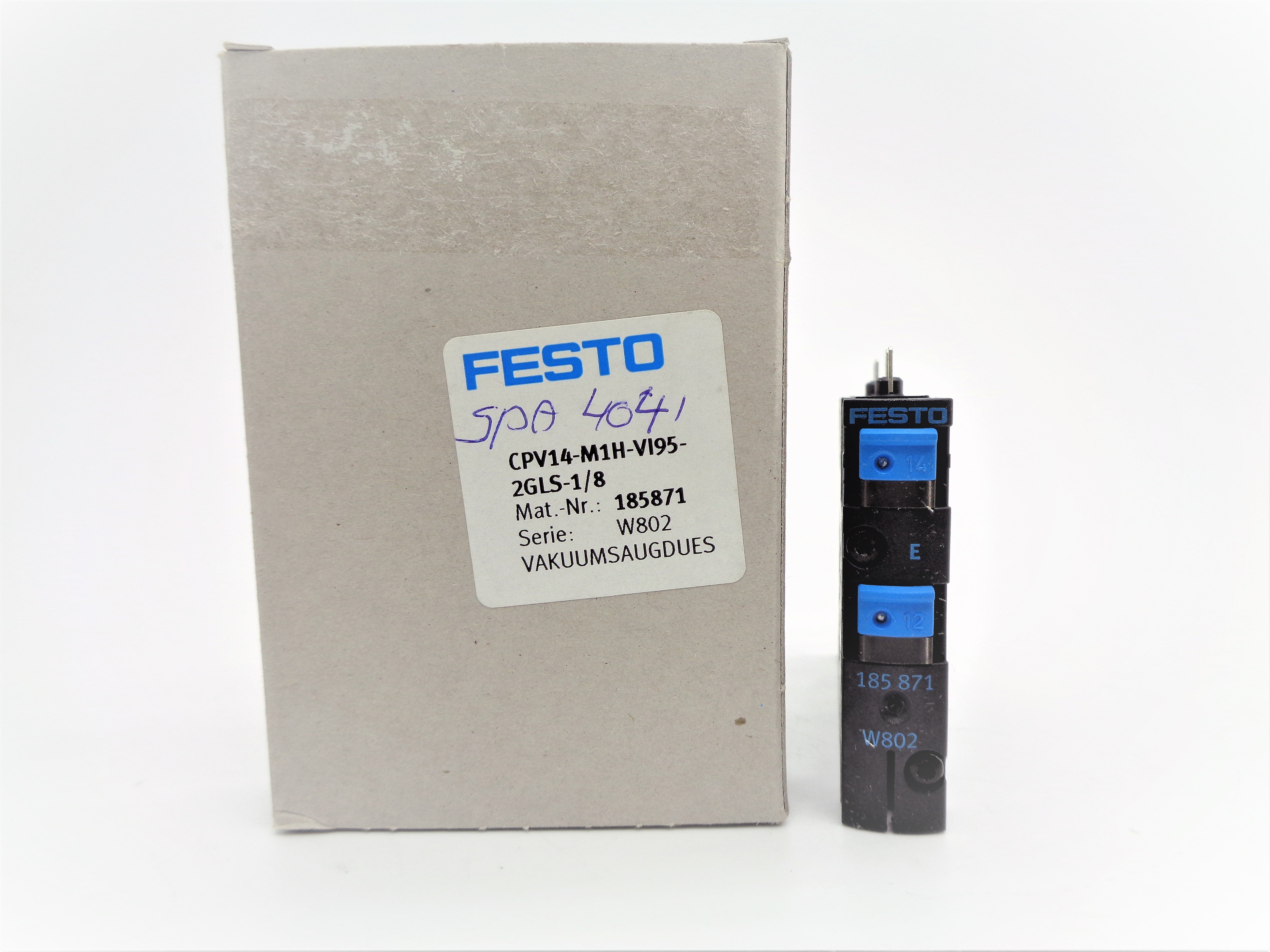 FESTO CPV14-M1H-VI952-GLS-1/8 185871 NSMP