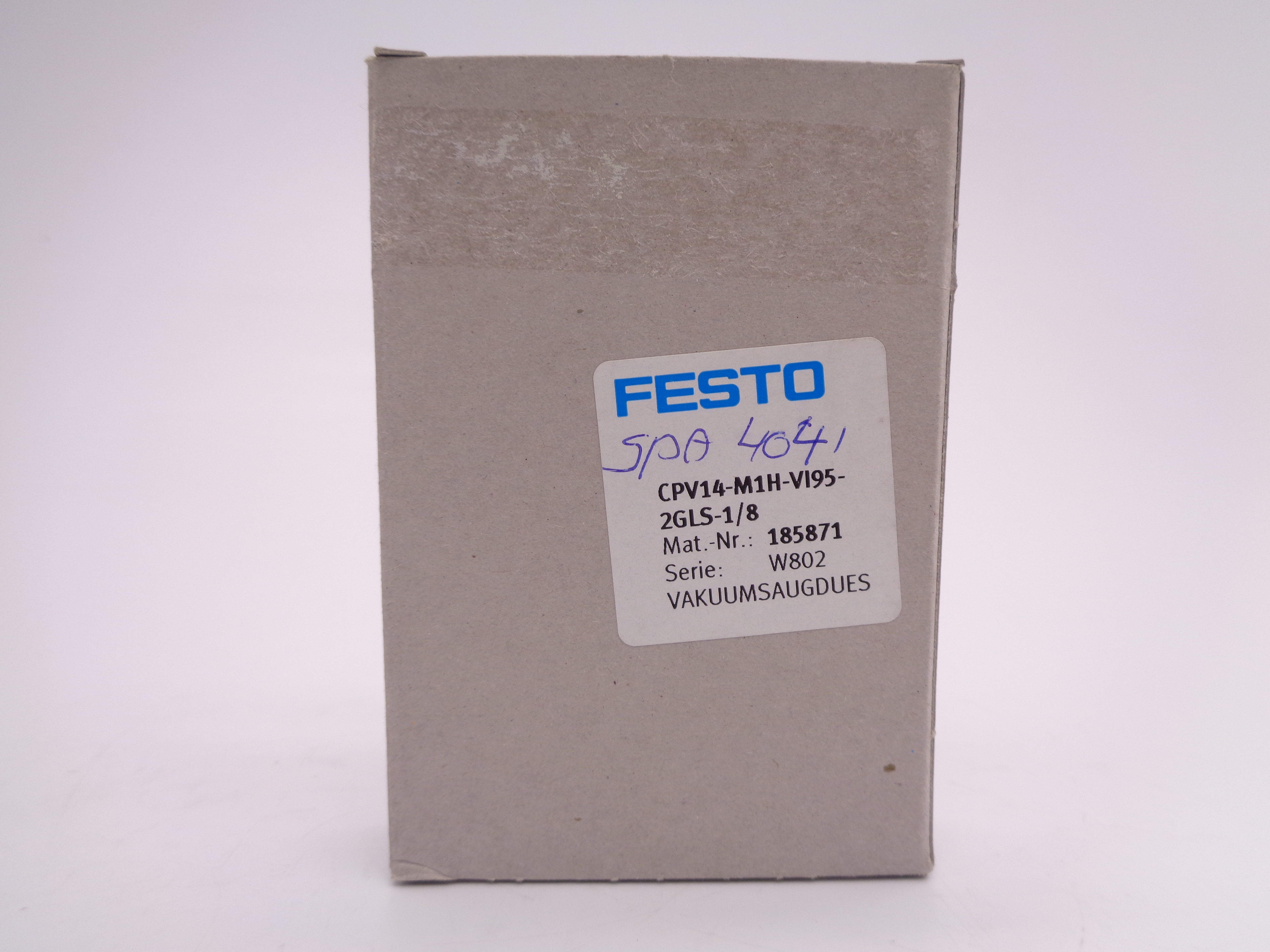 FESTO CPV14-M1H-VI952-GLS-1/8 185871 NSMP