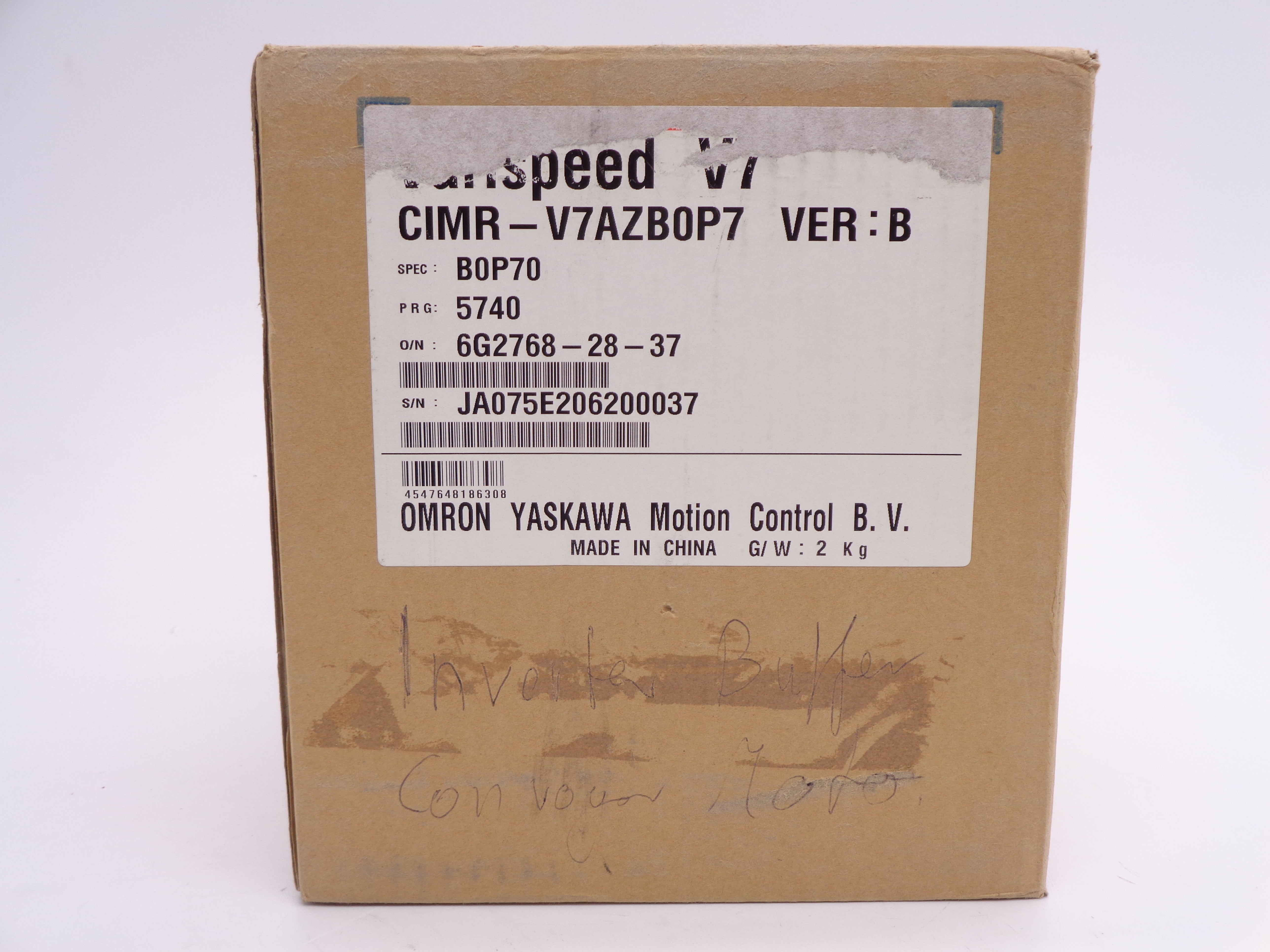 OMRON CIMR-V7AZB0P7 NSMP
