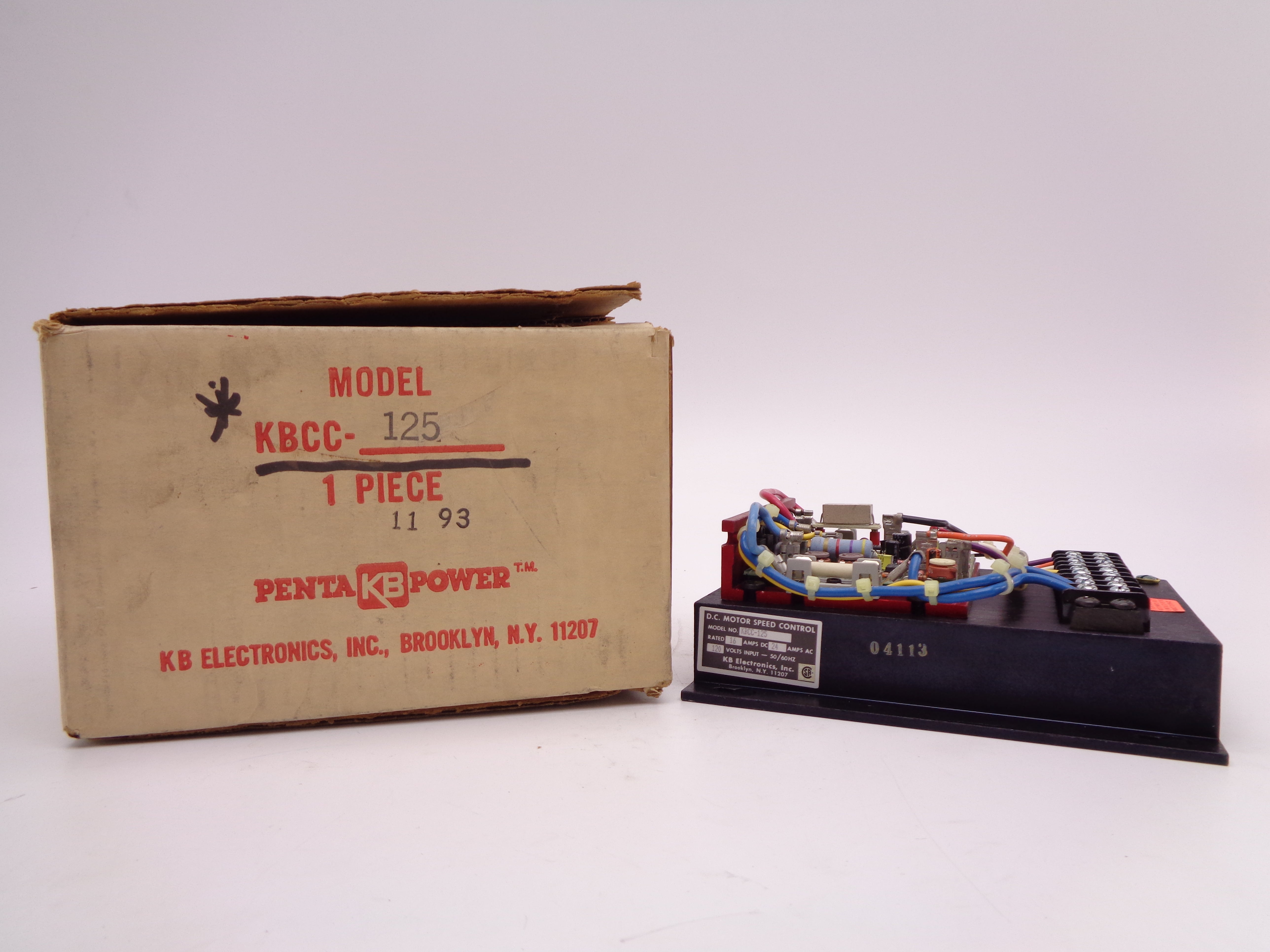 KB ELECTRONICS KBCC-125 NSMP