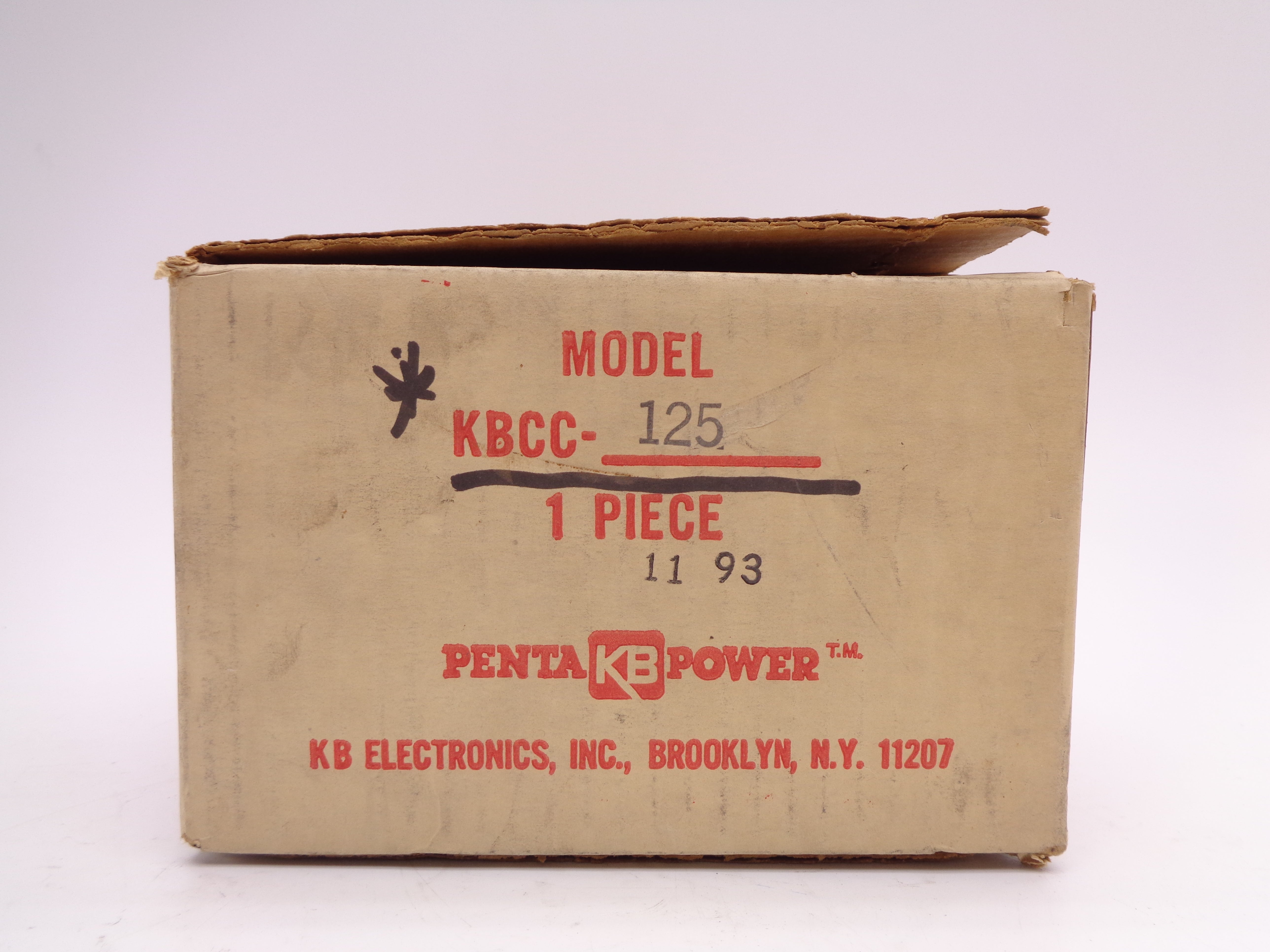 KB ELECTRONICS KBCC-125 NSMP