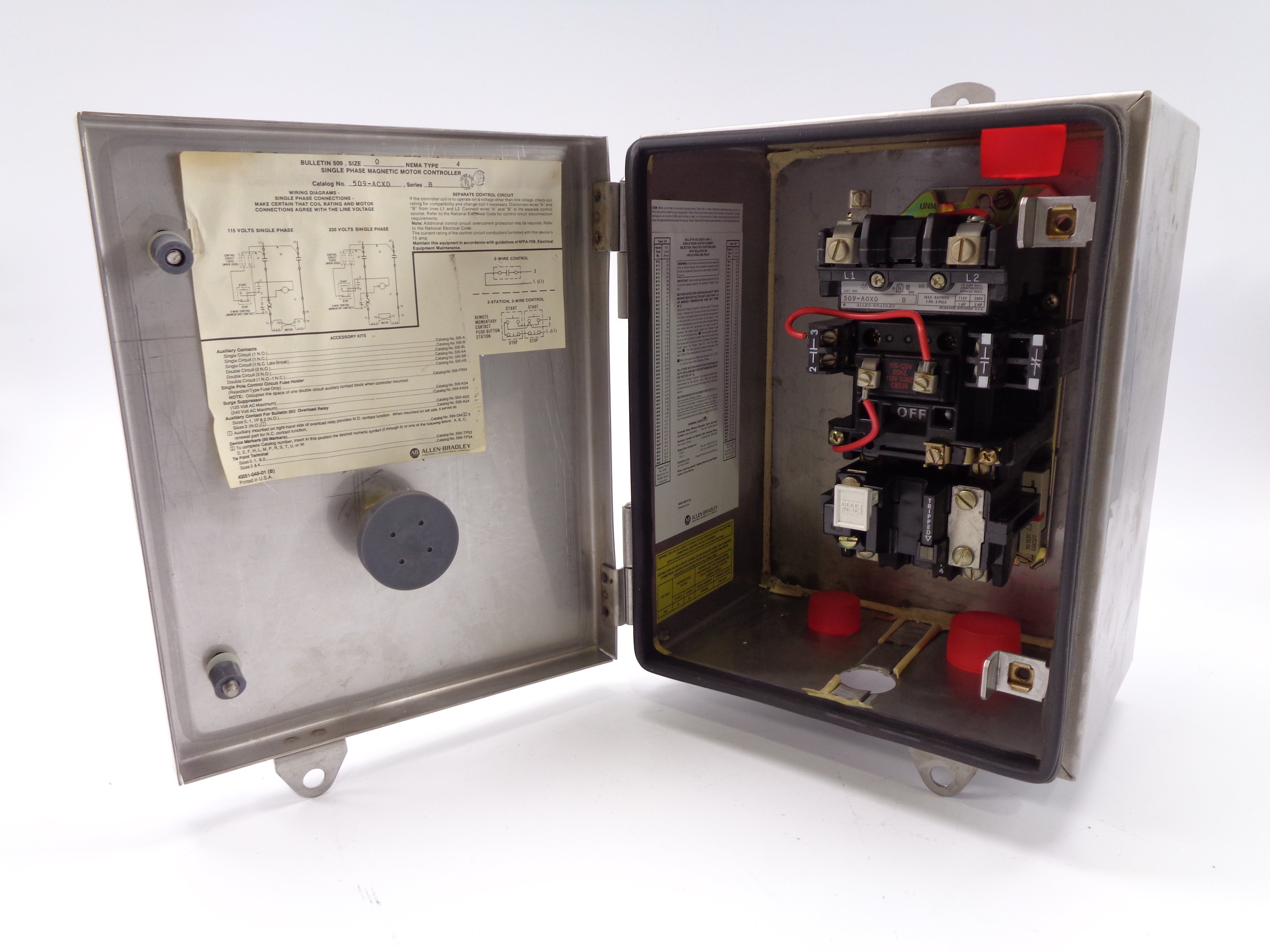 INDUSTRIAL SPARE PART 509-ACXD SER. B NSNP