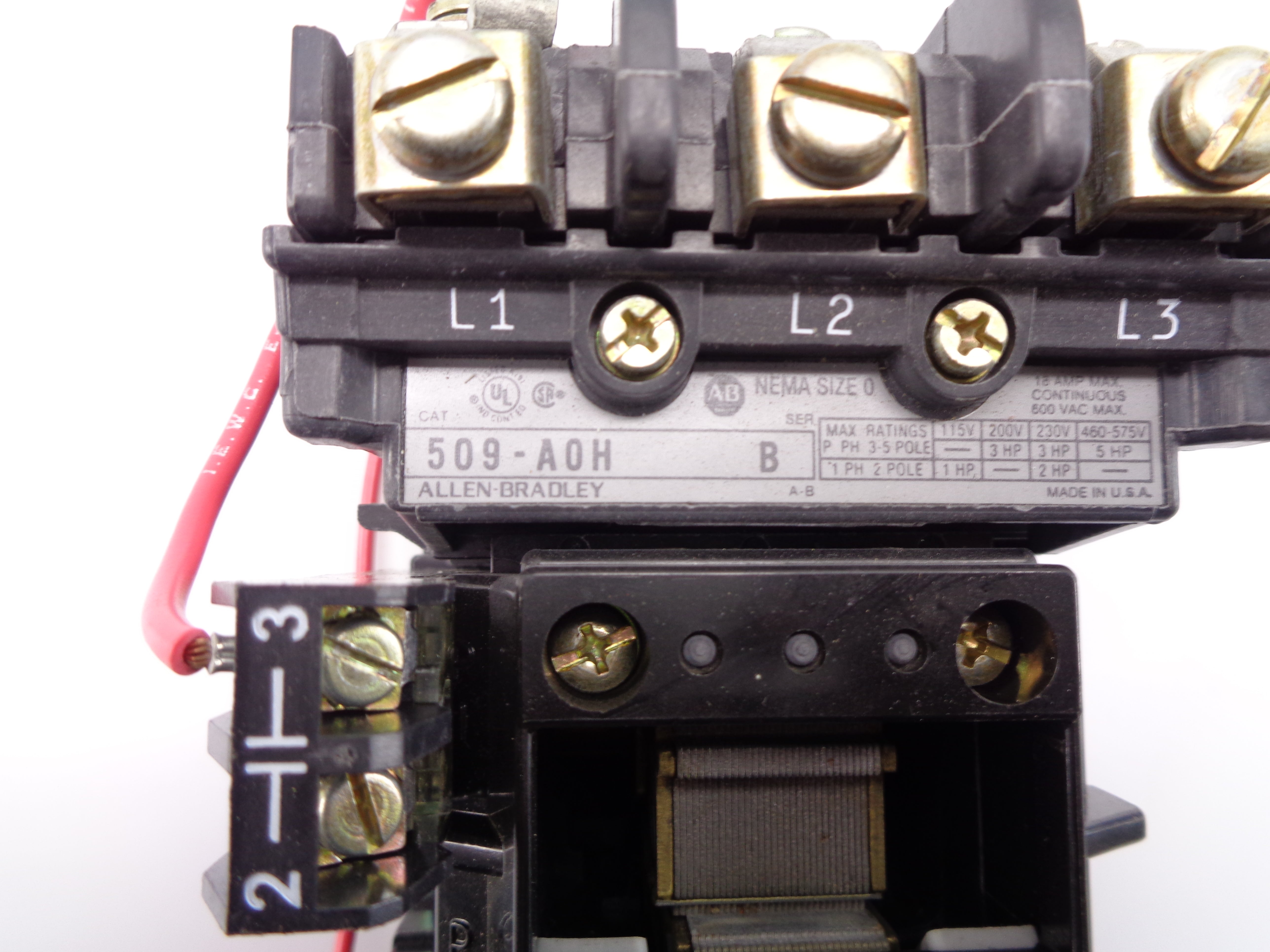 INDUSTRIAL SPARE PART 509-A0H SER. B NSNP