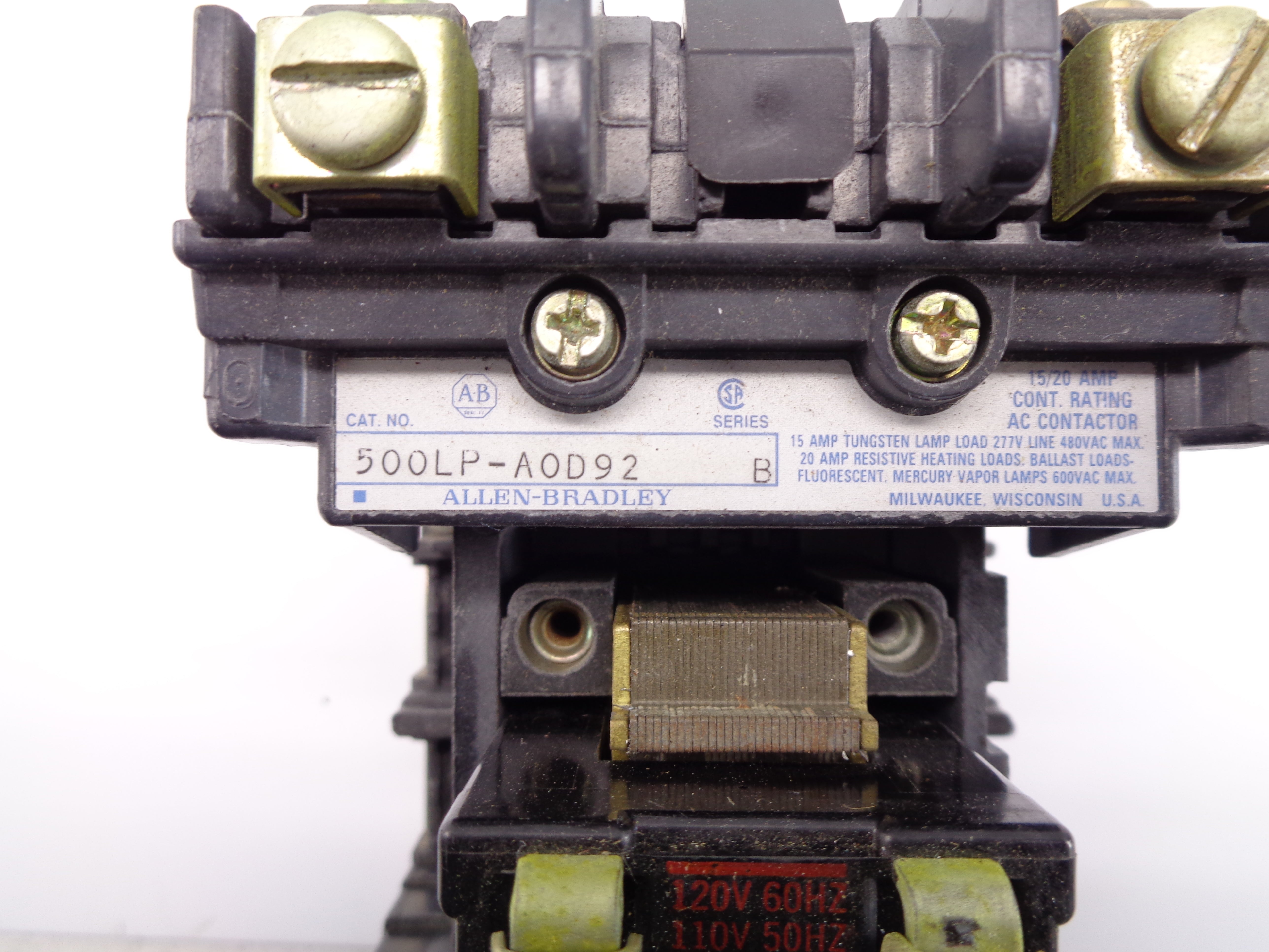 INDUSTRIAL SPARE PART 500LP-AOD92 120V SER. B NSNP
