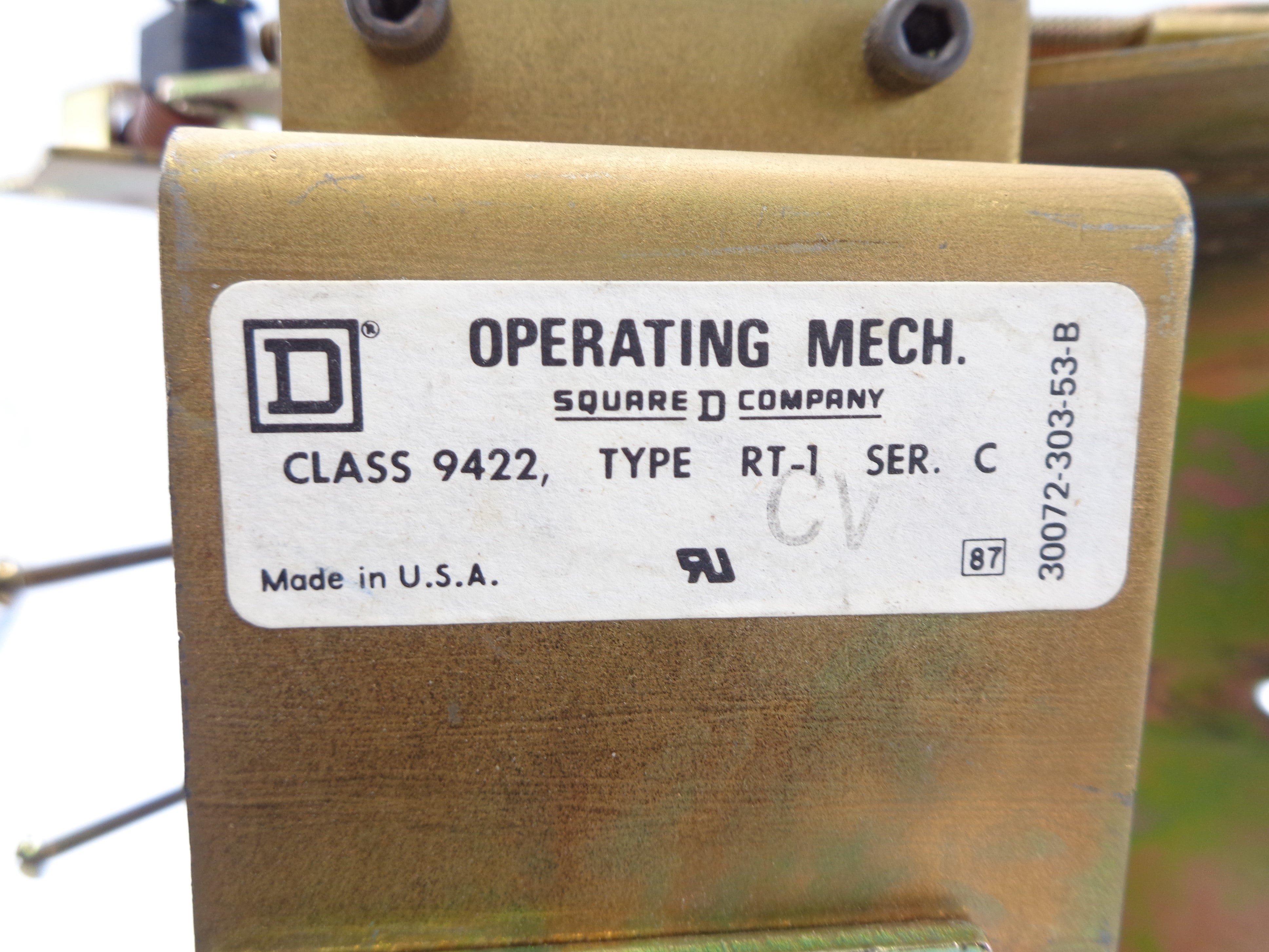 SQUARE D 9422RT-1 SER. C NSNP