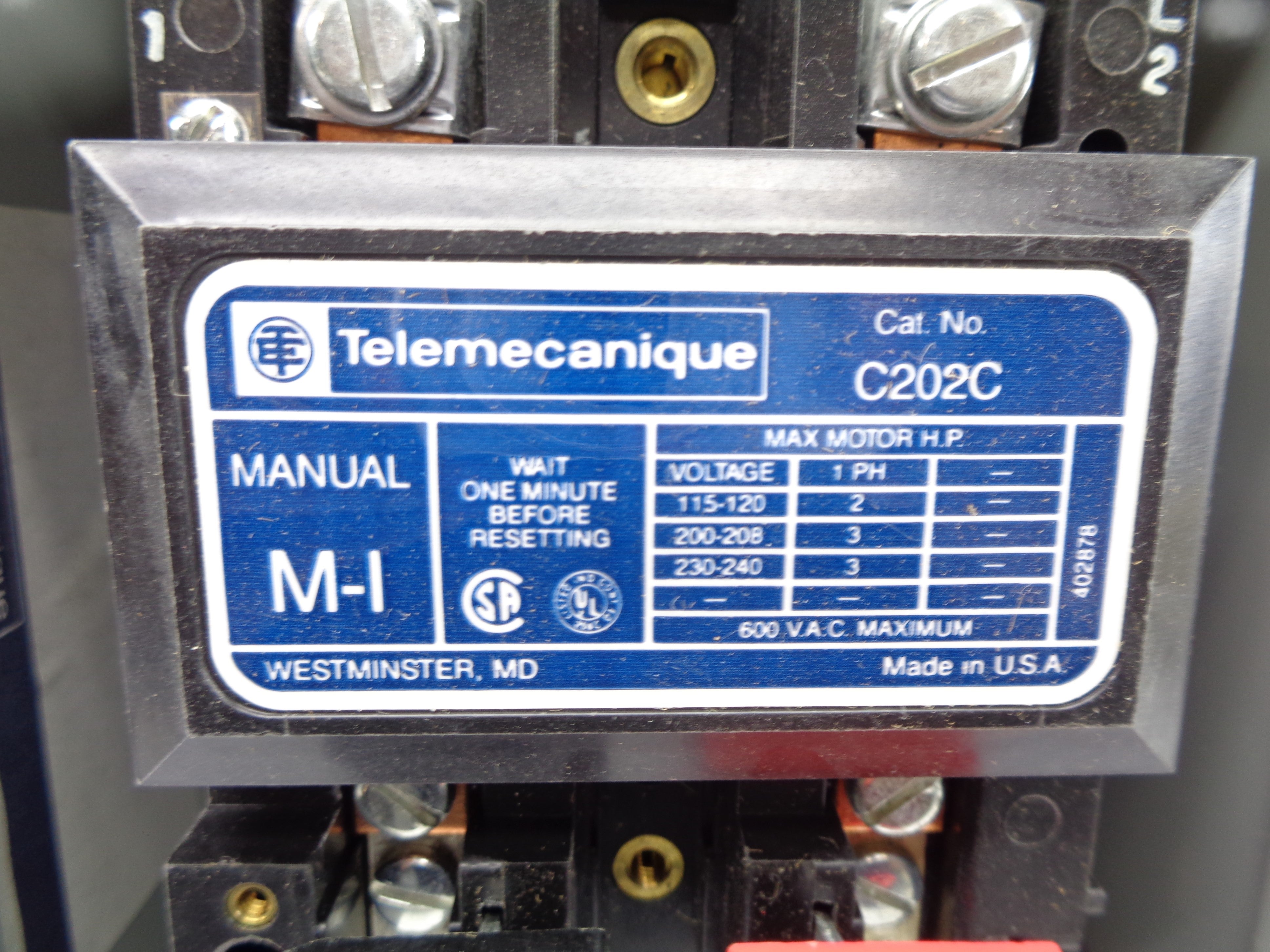TELEMECANIQUE C202C1 NSNP