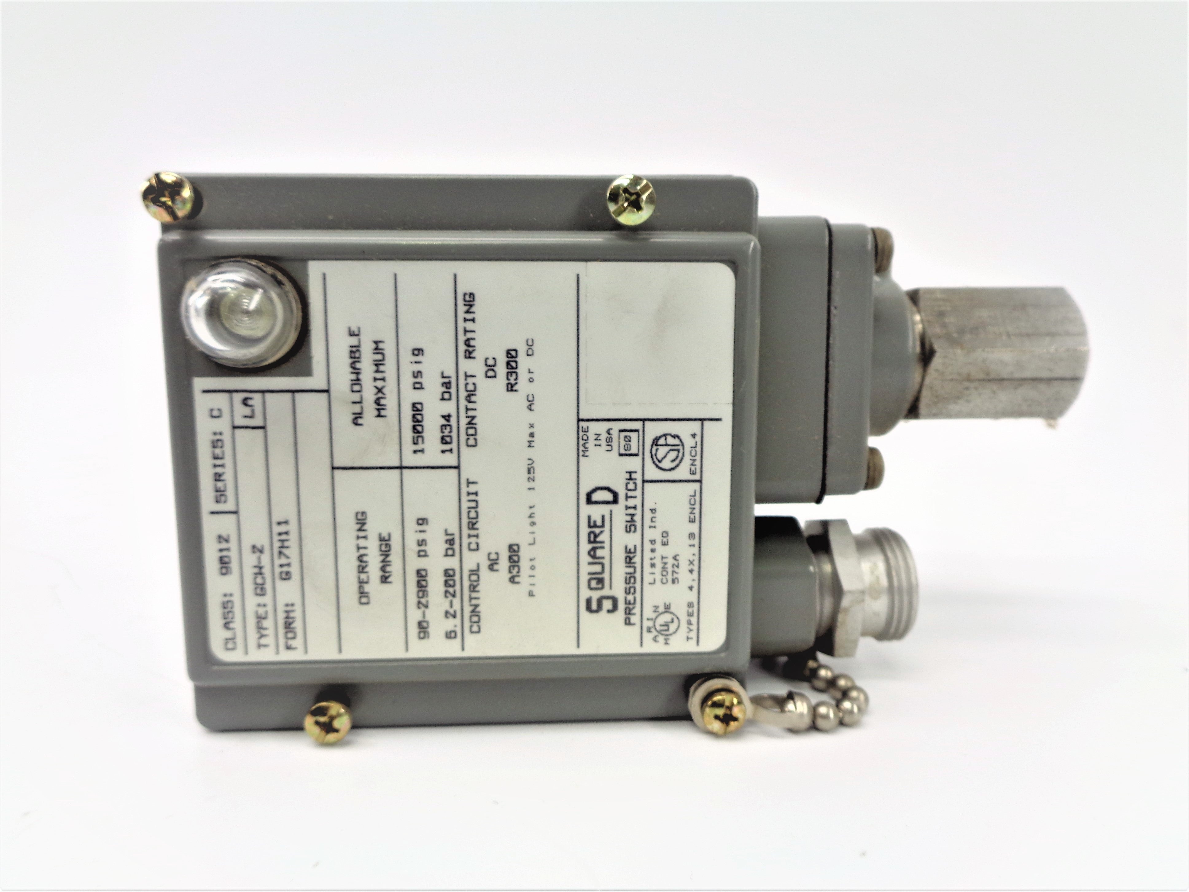 SQUARE D 9012GCW-2G17H11 SER. C NSNP