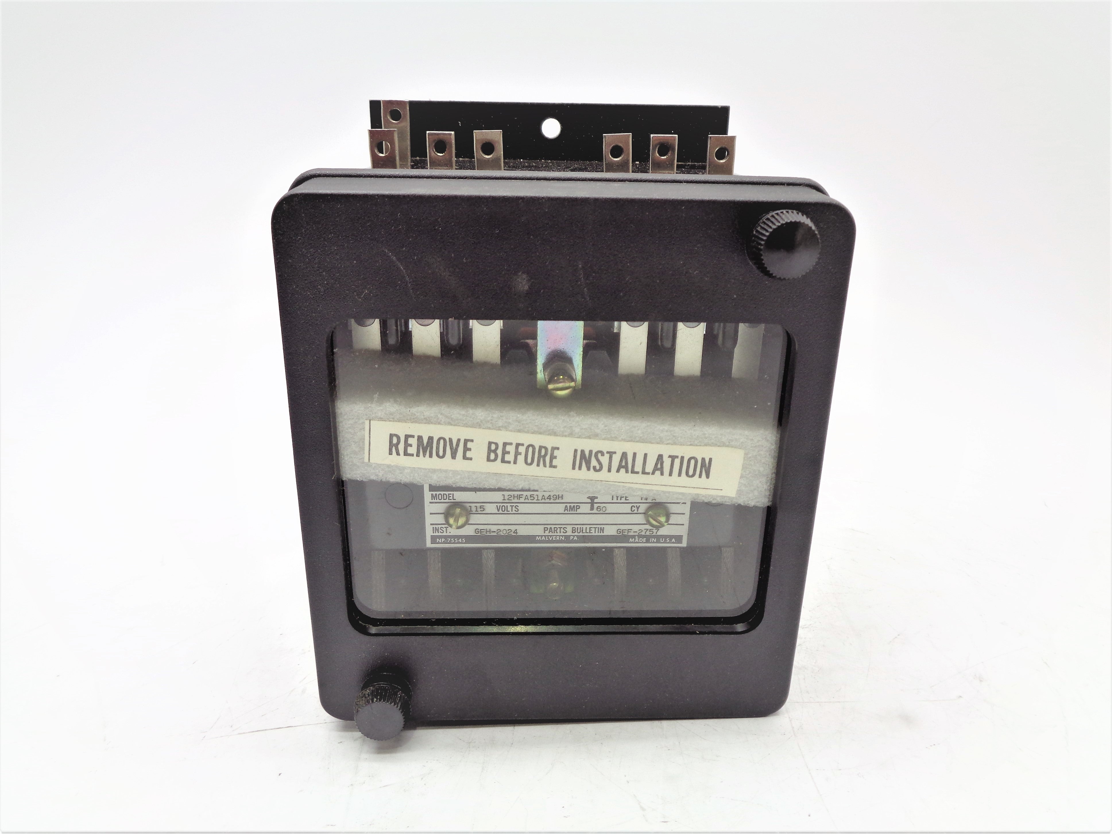 GENERAL ELECTRIC 12HFA51A49H 60A 115V NSNP